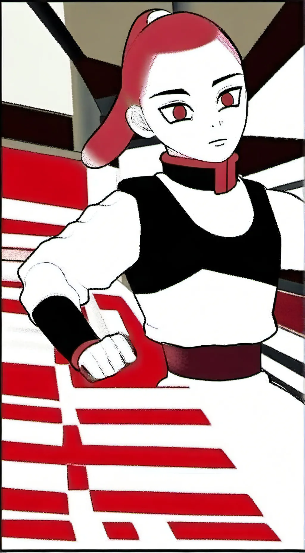 ai character: hashira.  background