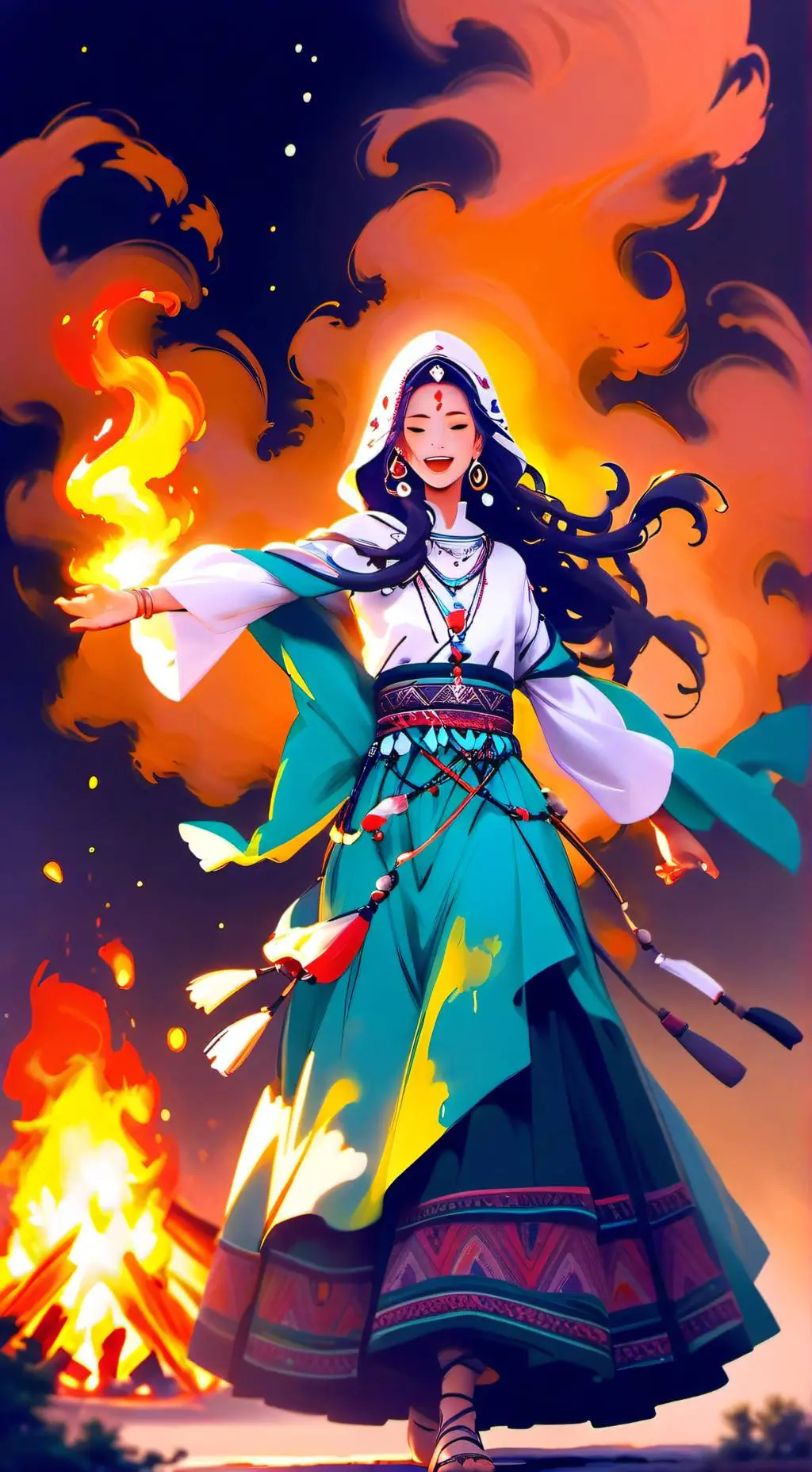 ai character: Lara background