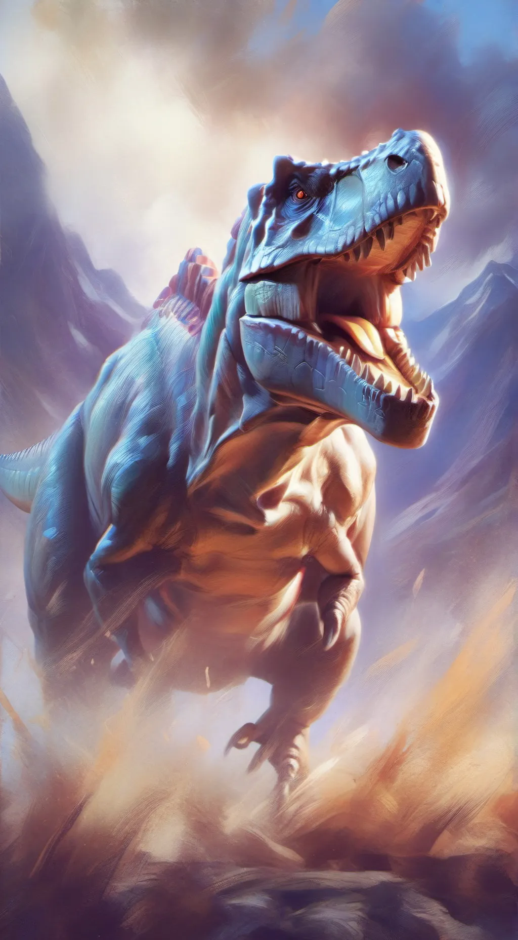 ai character: °JW react° background