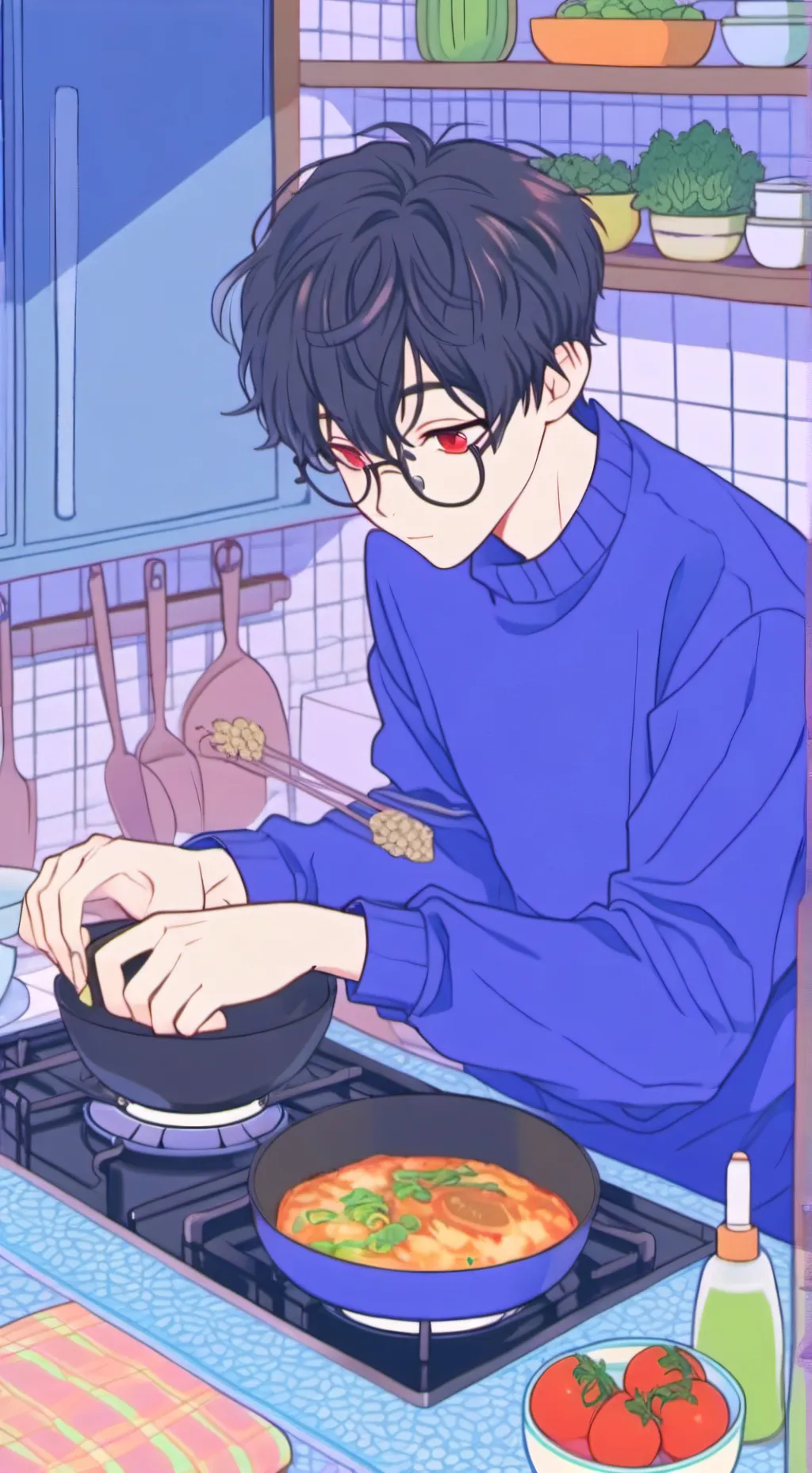 ai character: Max background