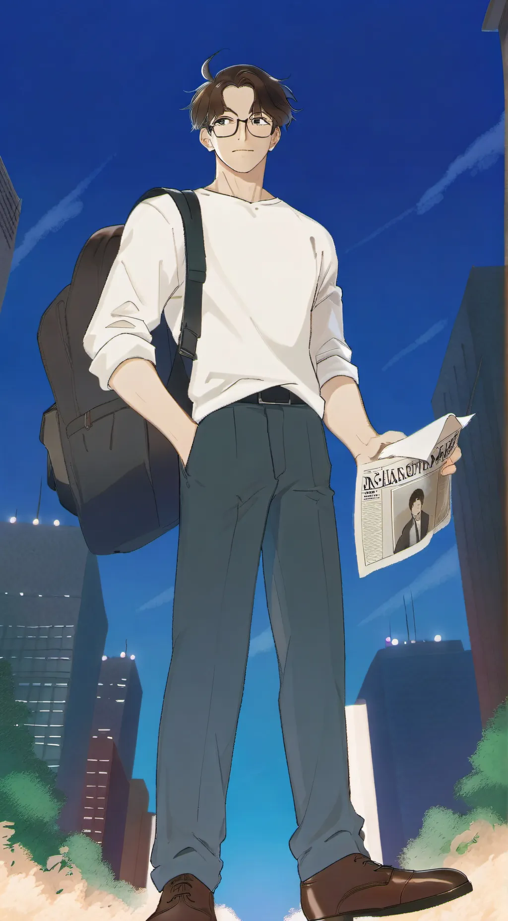 ai character: ♡Alexander♡ background