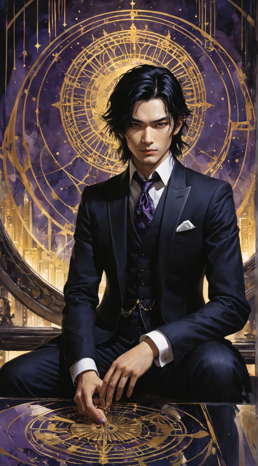 ai character: Lazarus background