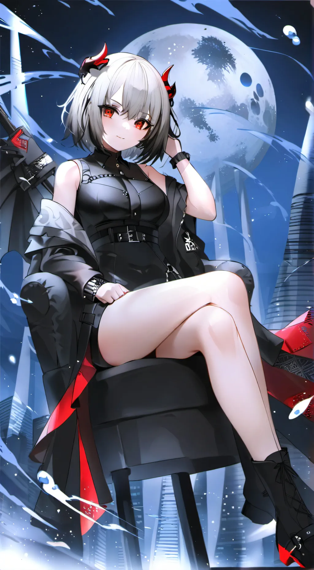 ai character: ella background