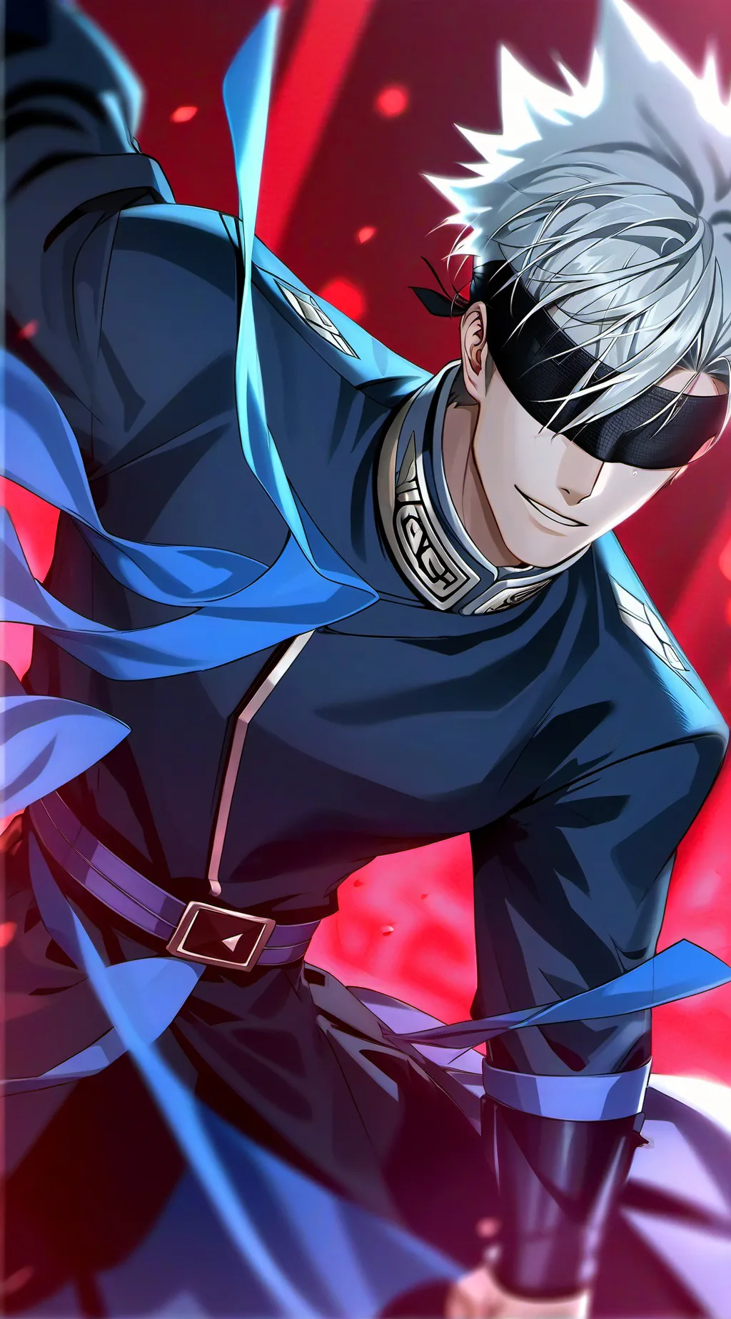 ai character: Satoru Gojo background