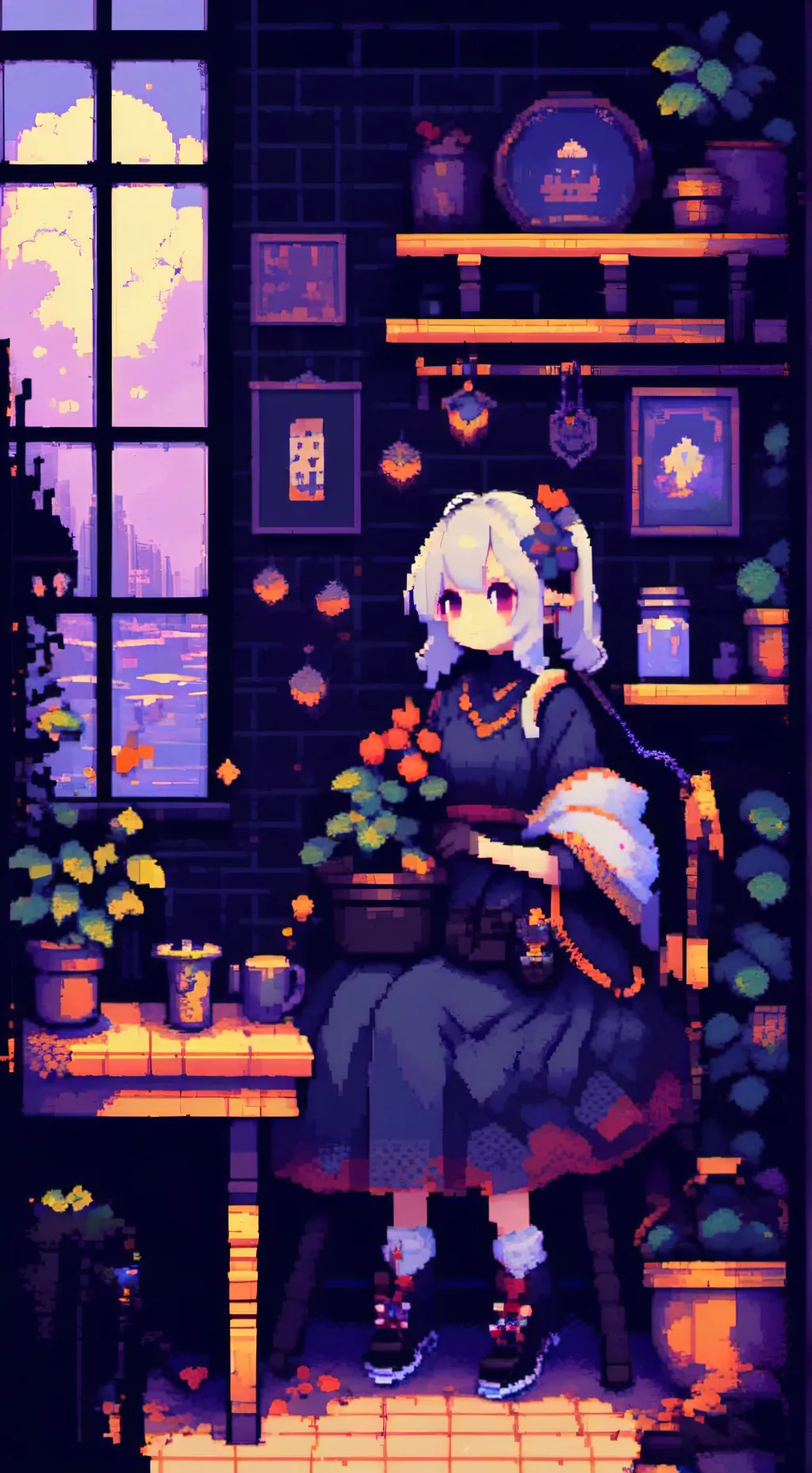 ai character: FNF background