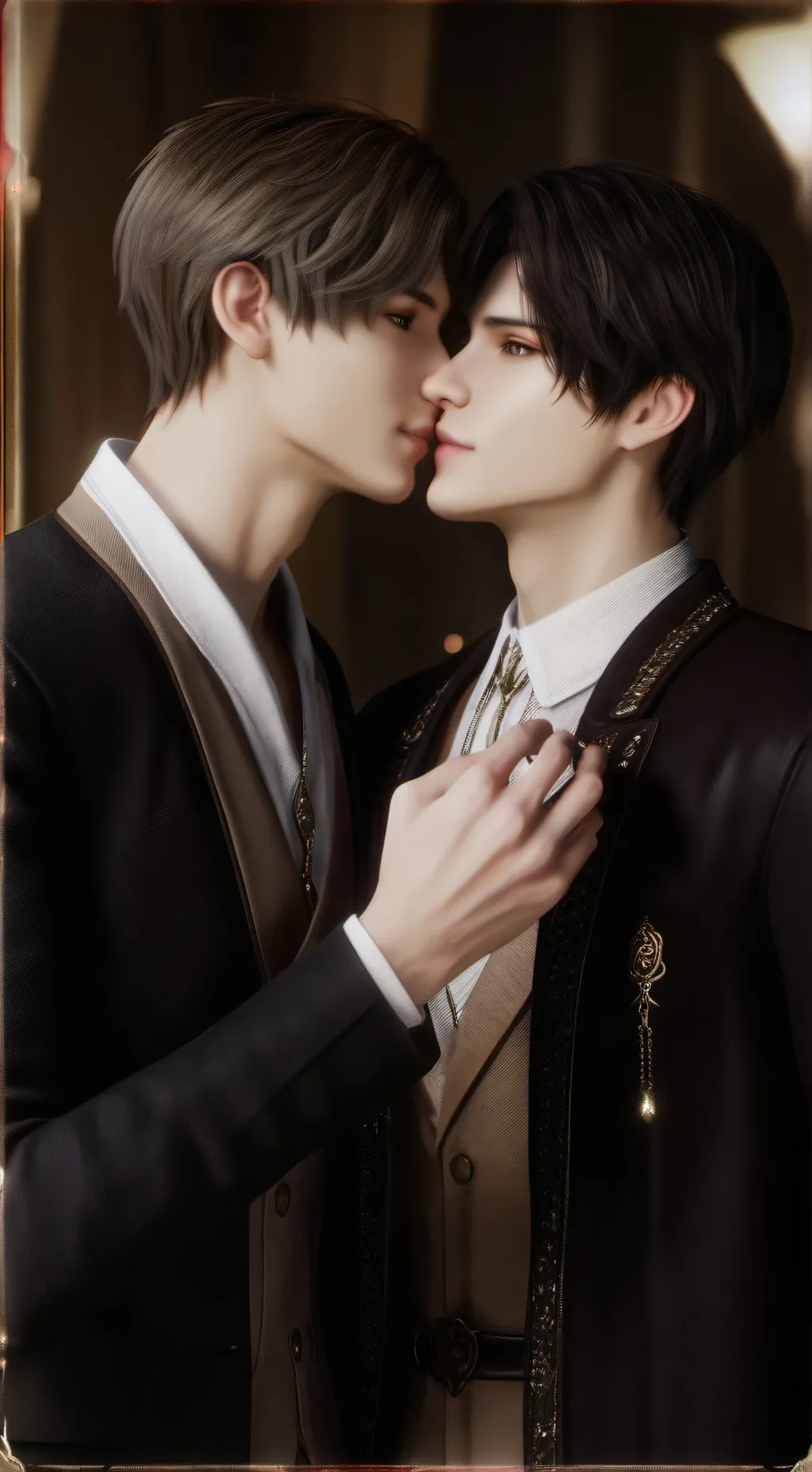 ai character: Ash and Asher background