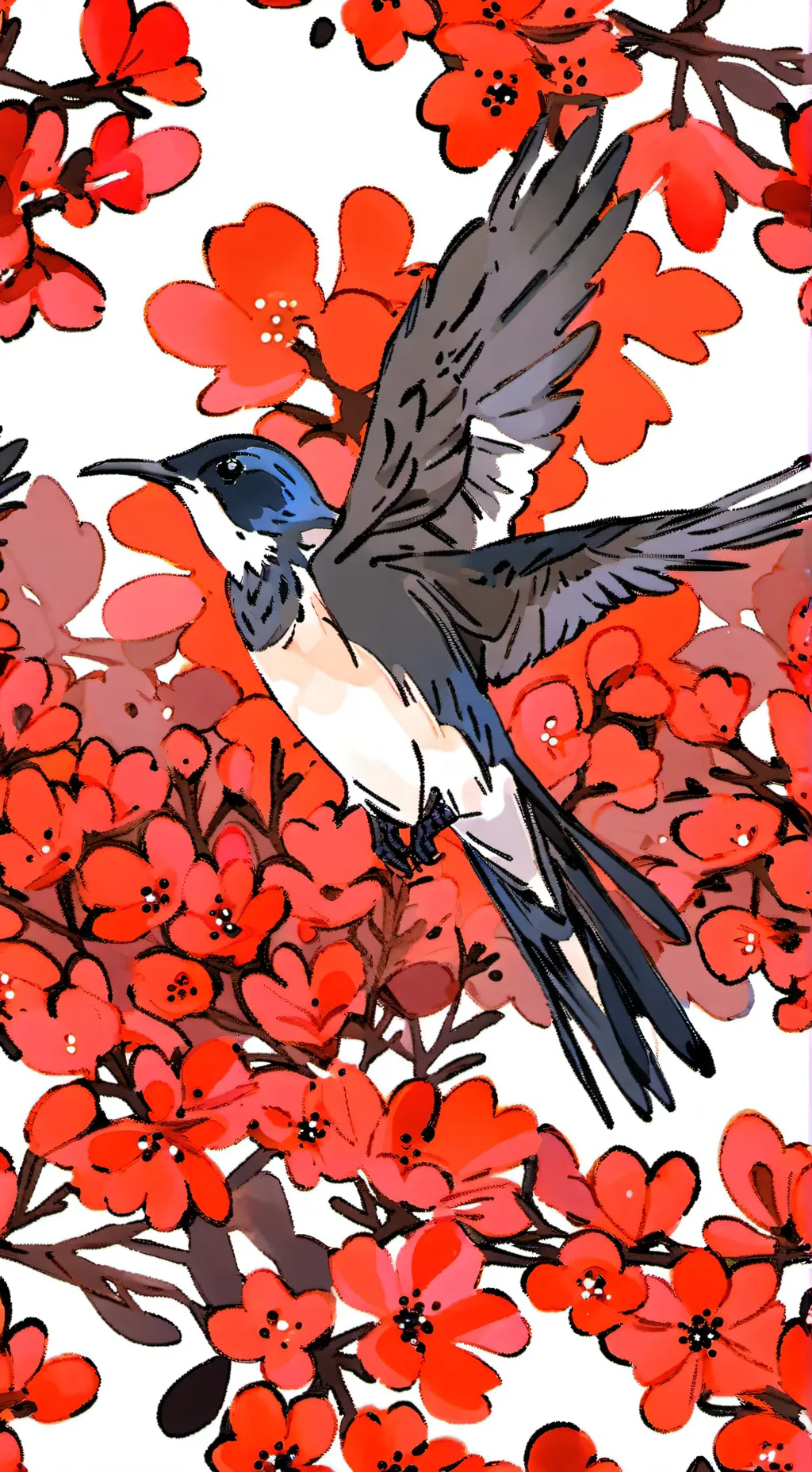 ai character: Hi background