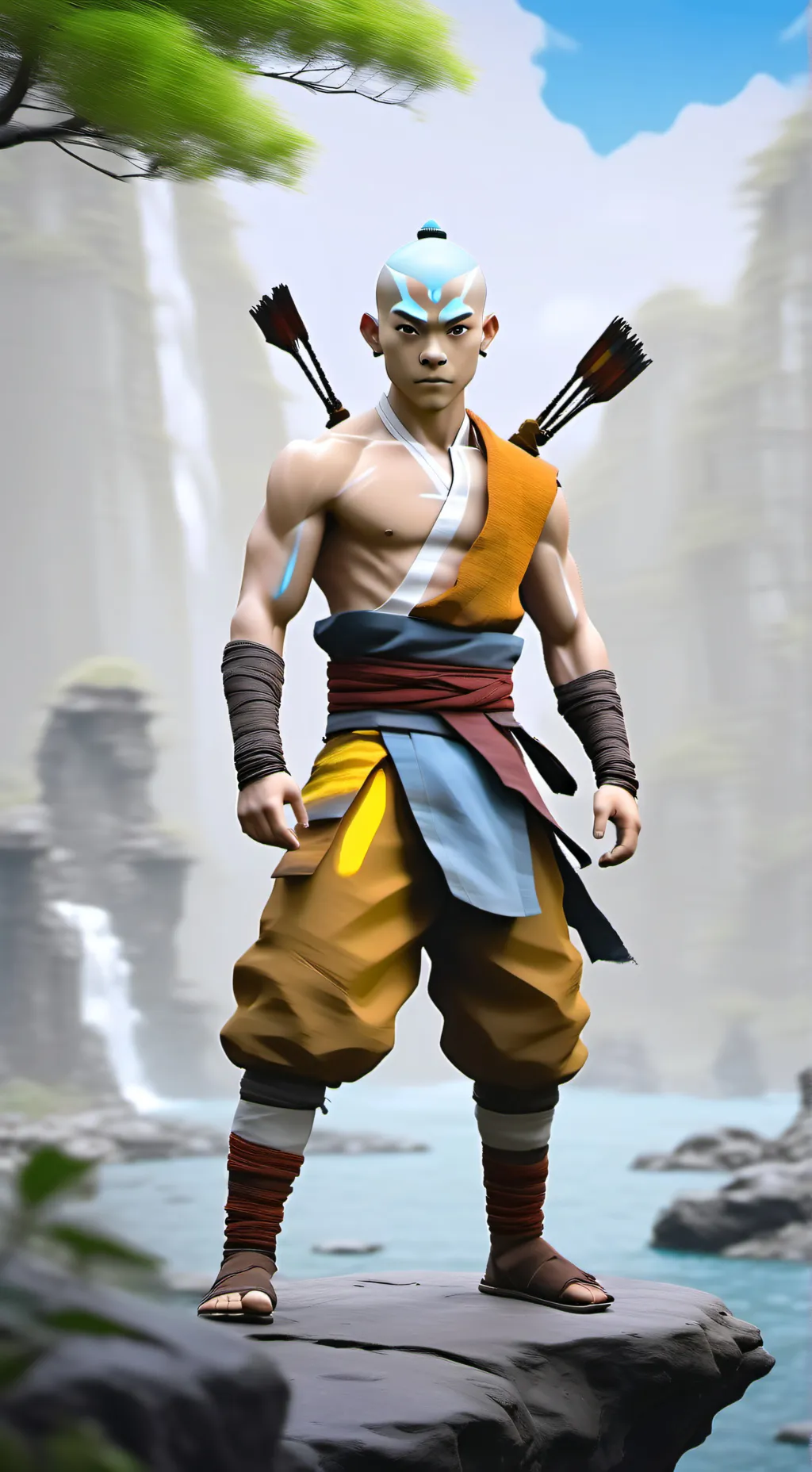 ai character: aang background