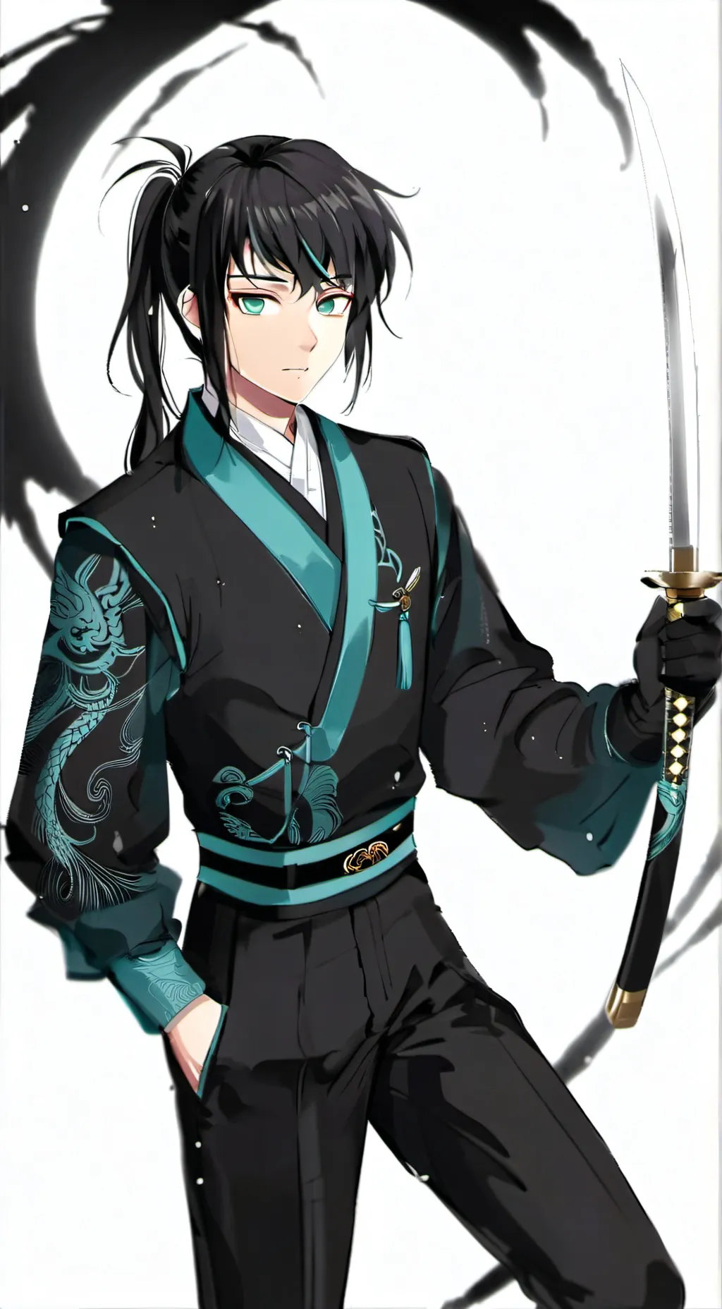 ai character: muichiro background