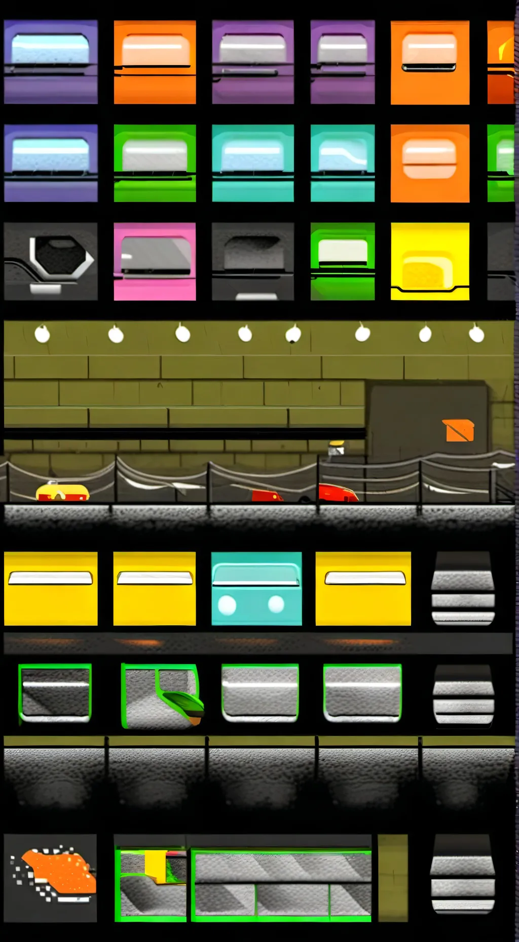 ai character: UA substitute background