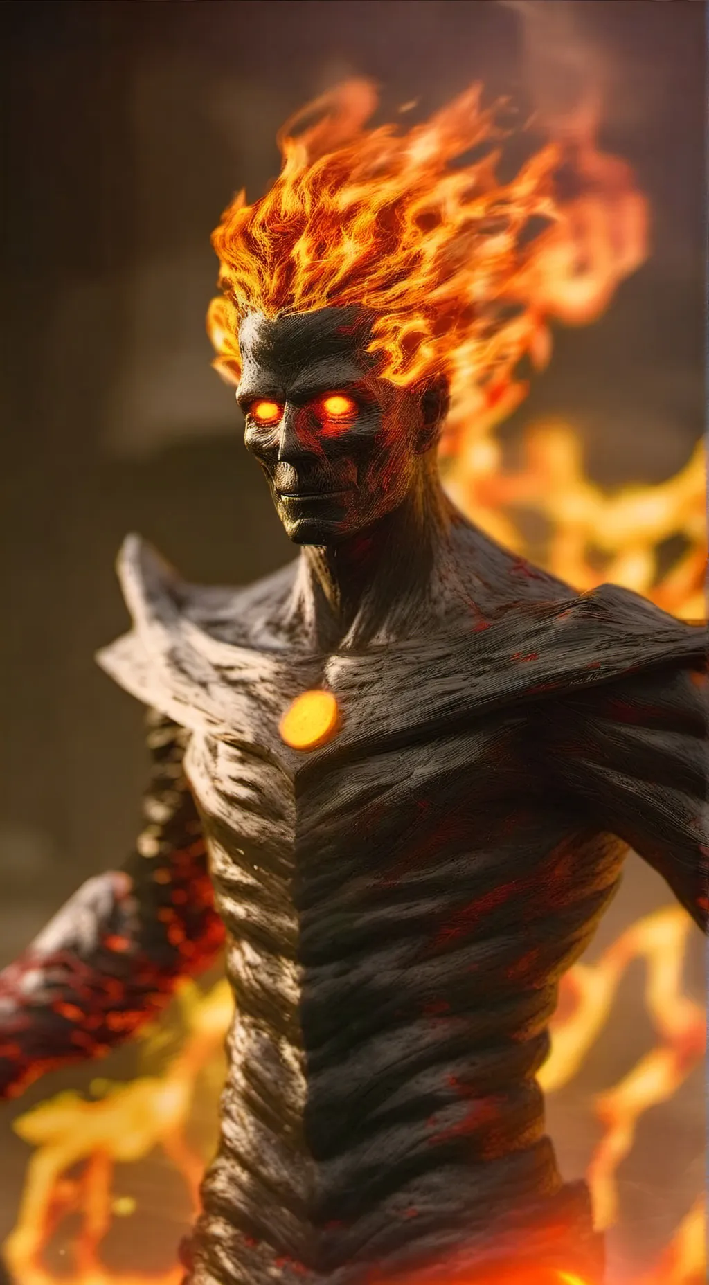 ai character: SCP-457 background