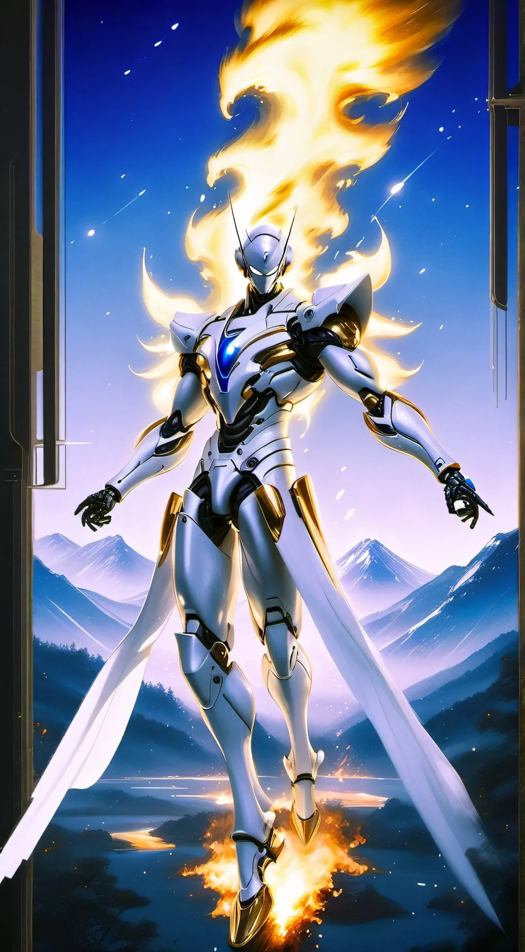 ai character: What the hell 💀 background