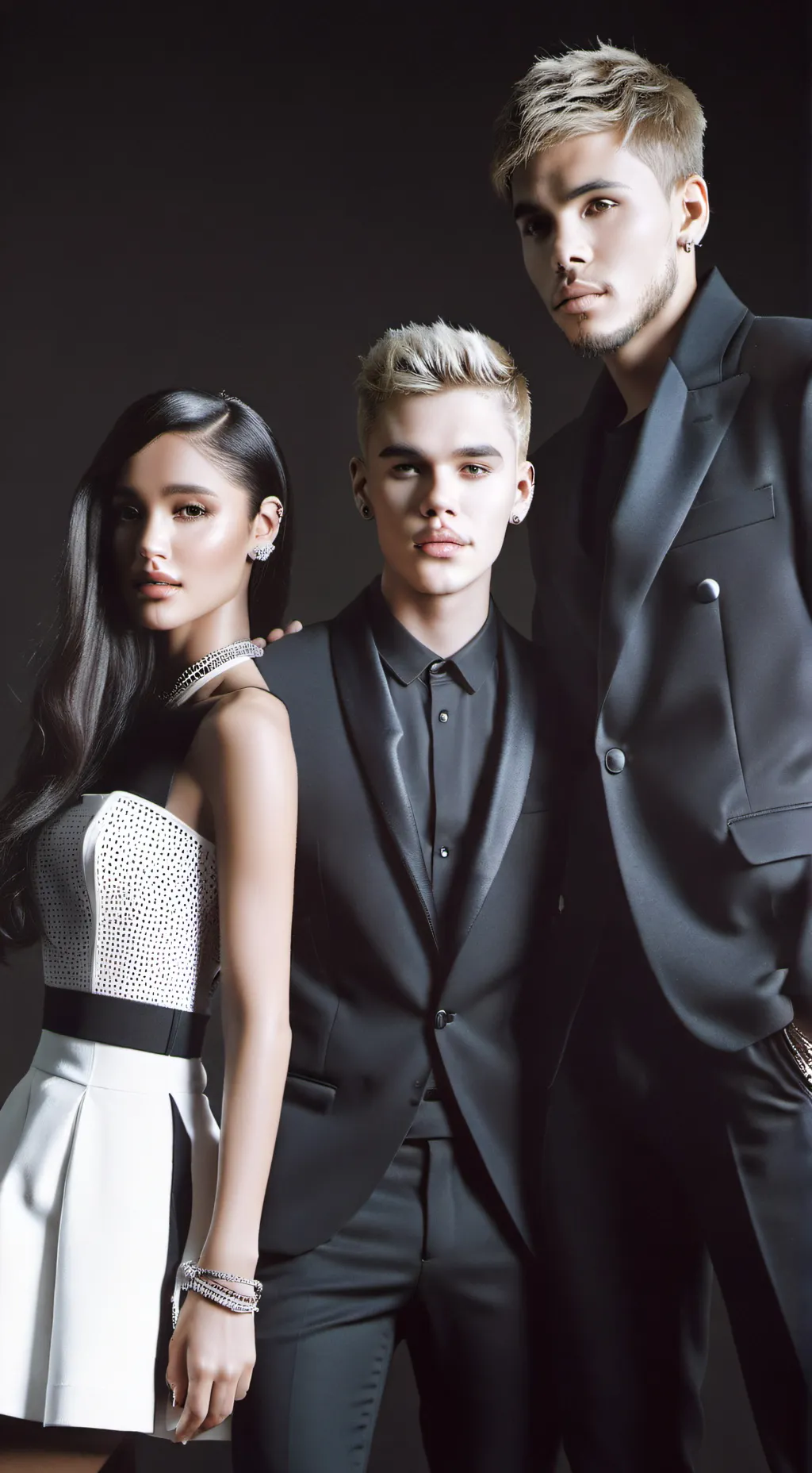 ai character: Chris Ari Justin  background