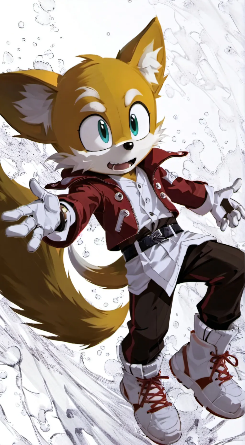 ai character: Tails background