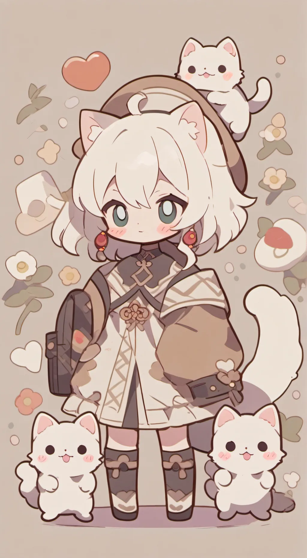 ai character: Mha background