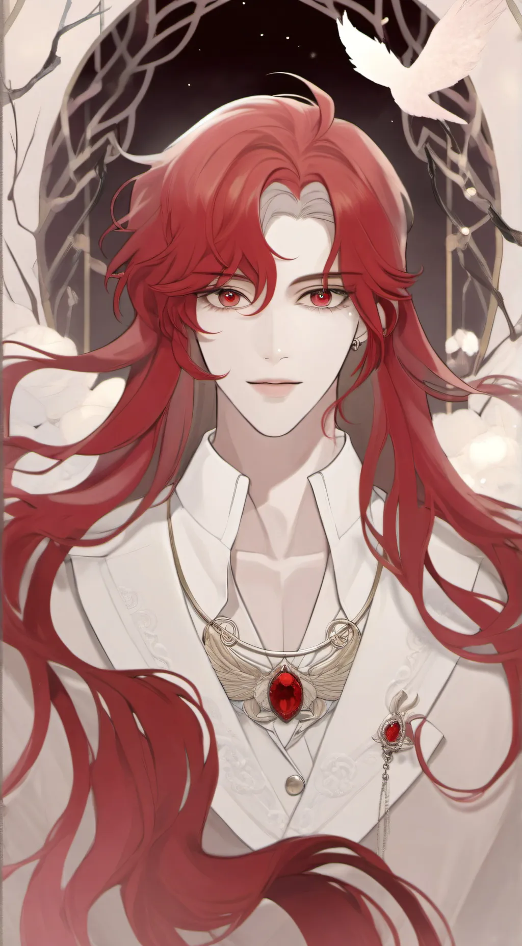 ai character: Origin background