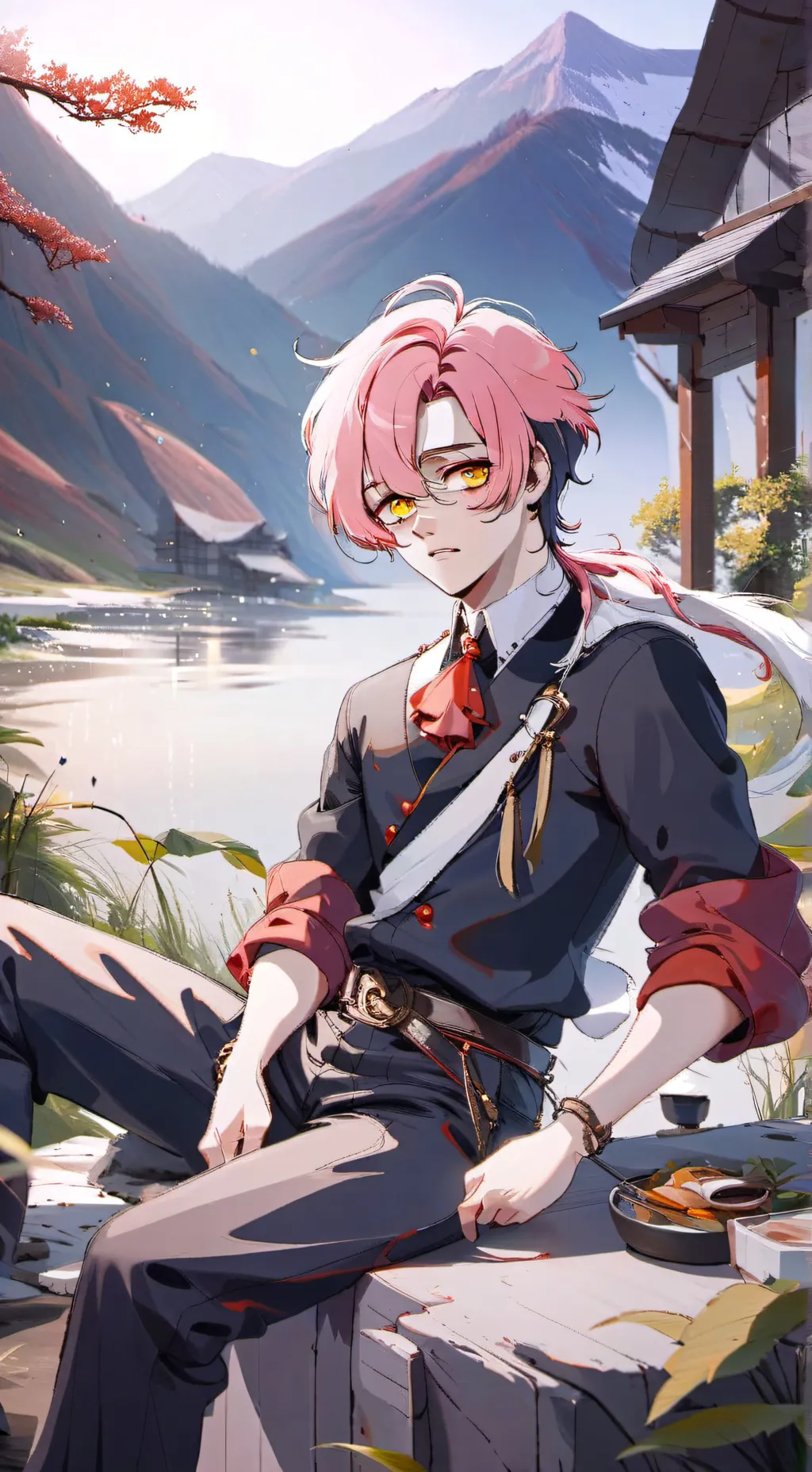 ai character: 💤✨matias✨💤 background