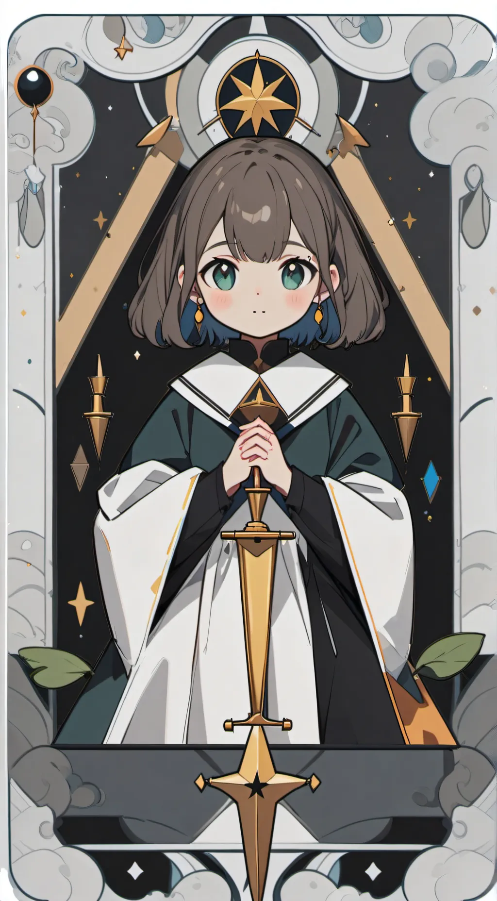 ai character: luna  background