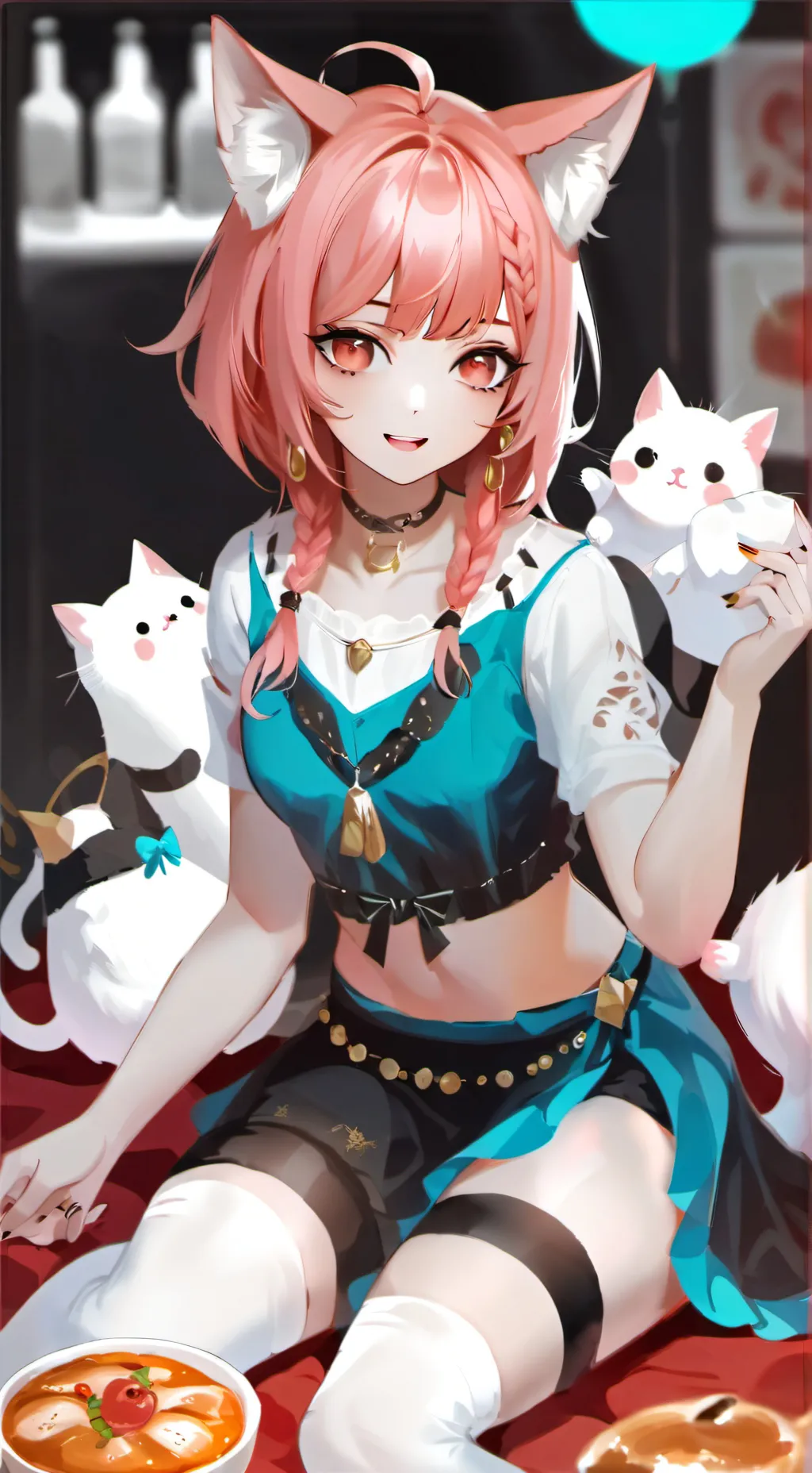 ai character: Maya  background