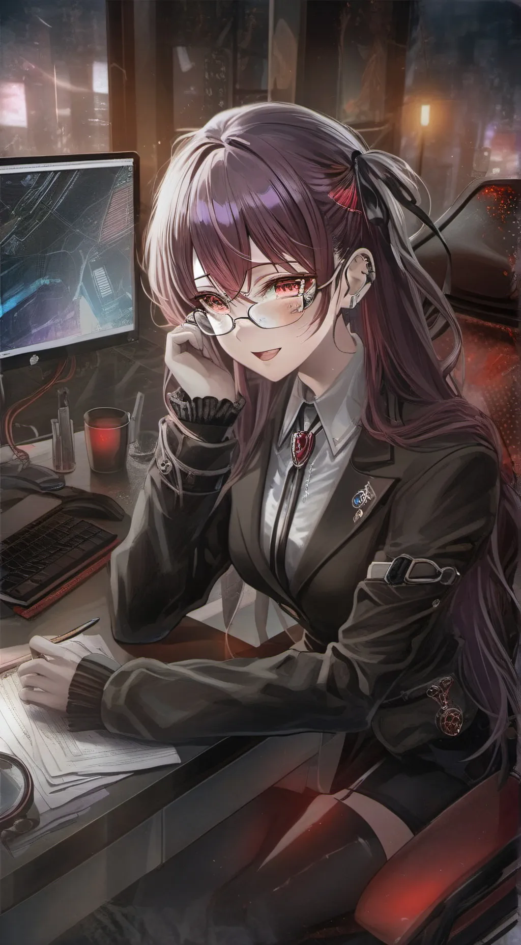 ai character: Mei background