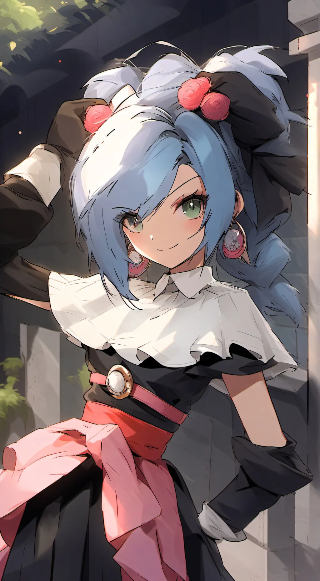 ai character: amy rose background