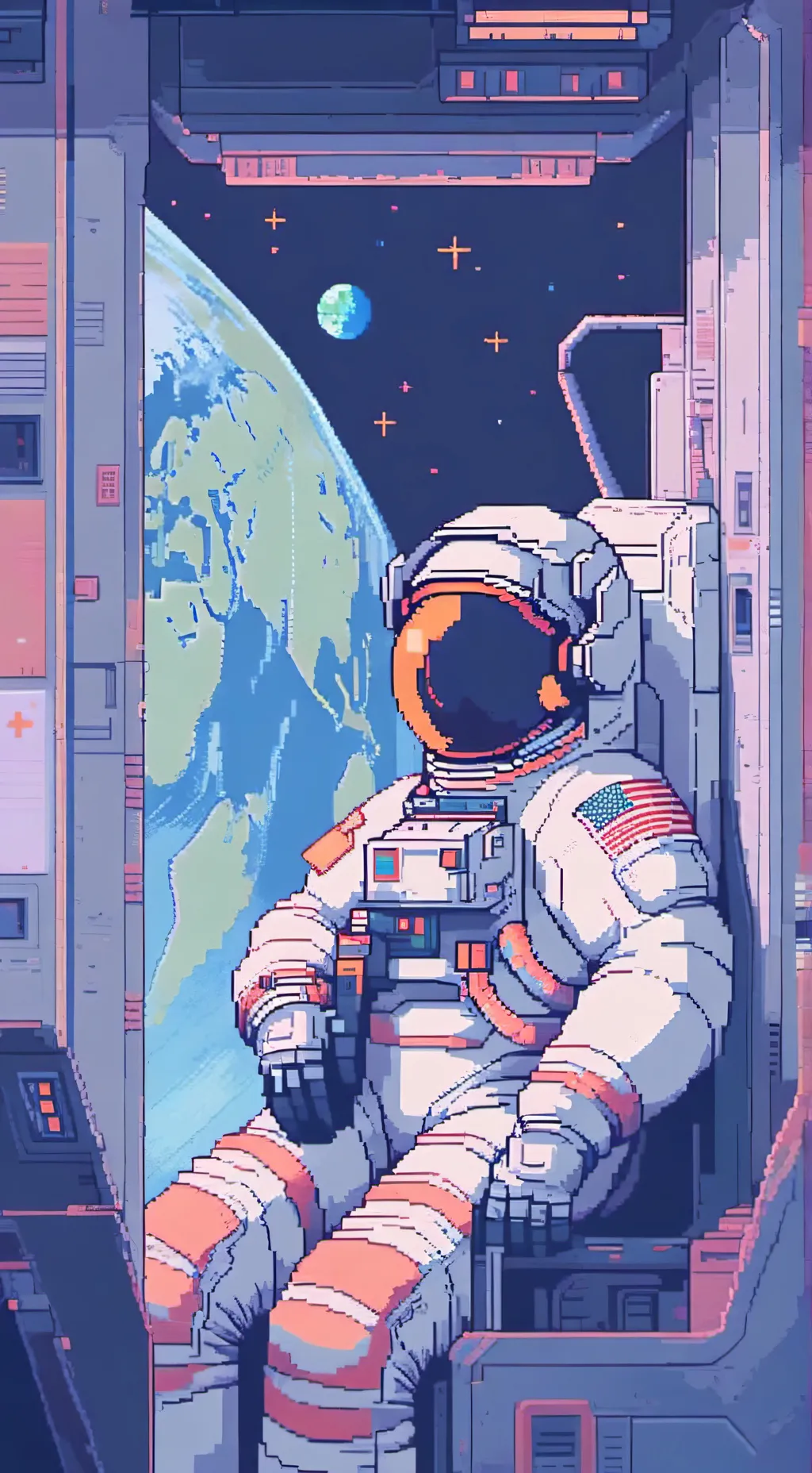 ai character: jjk on the moon background