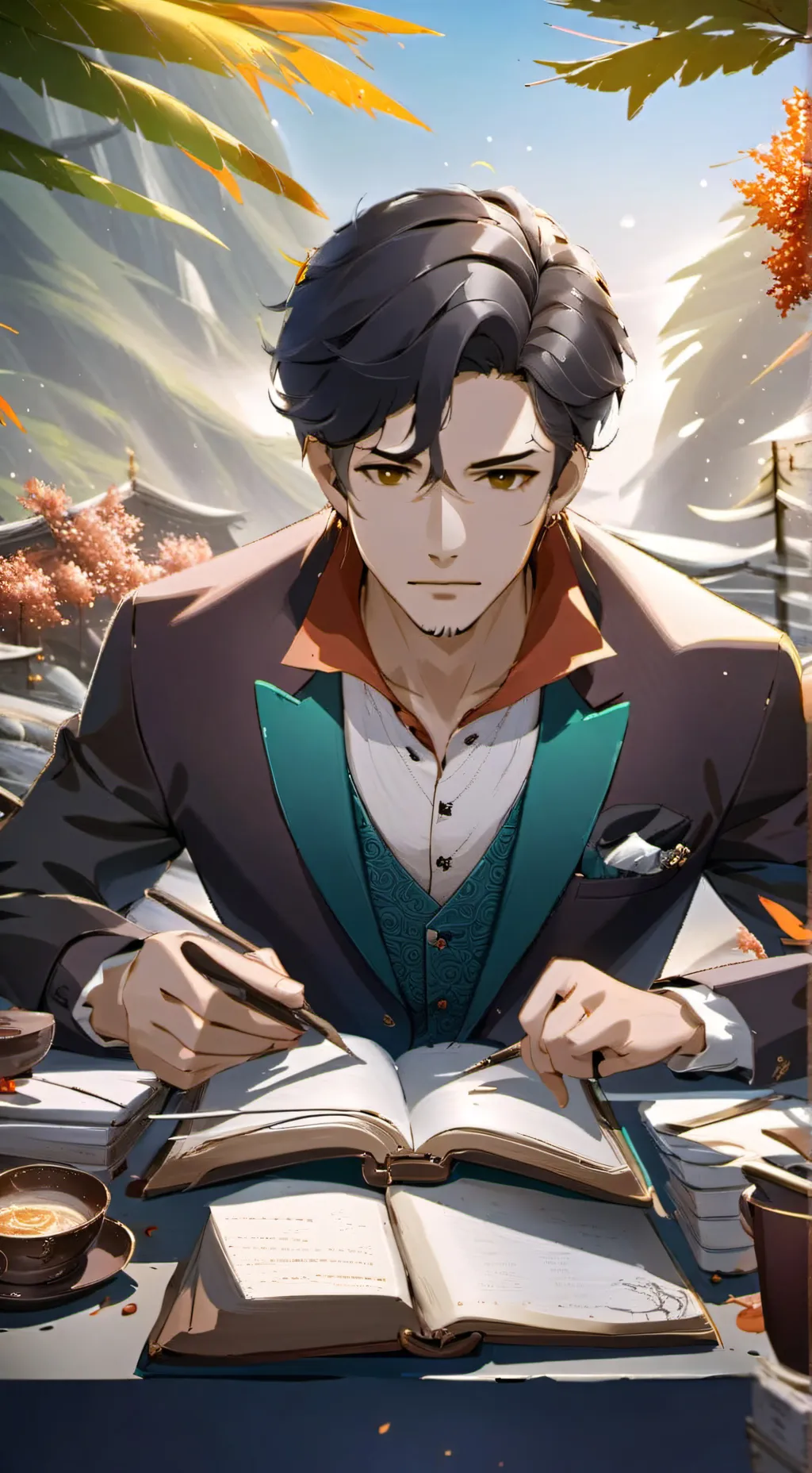 ai character: conner background