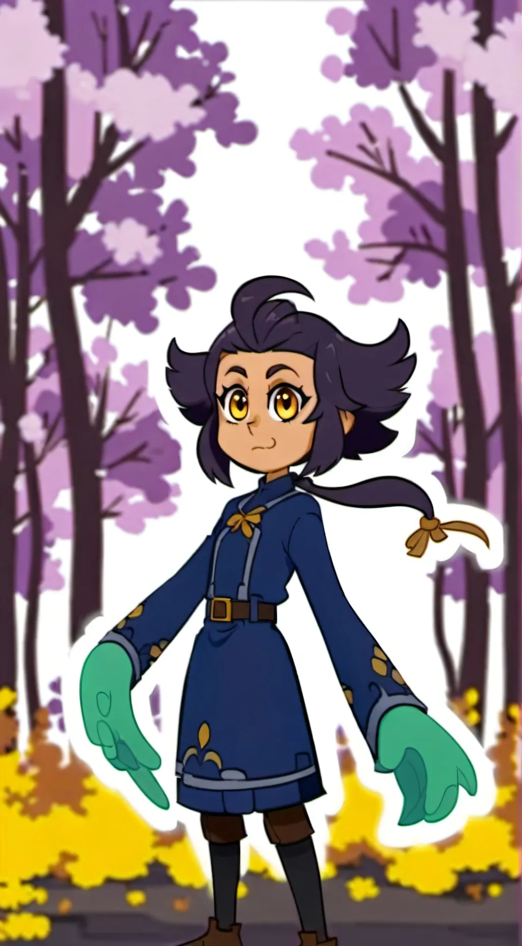 ai character: lumity dangr level background