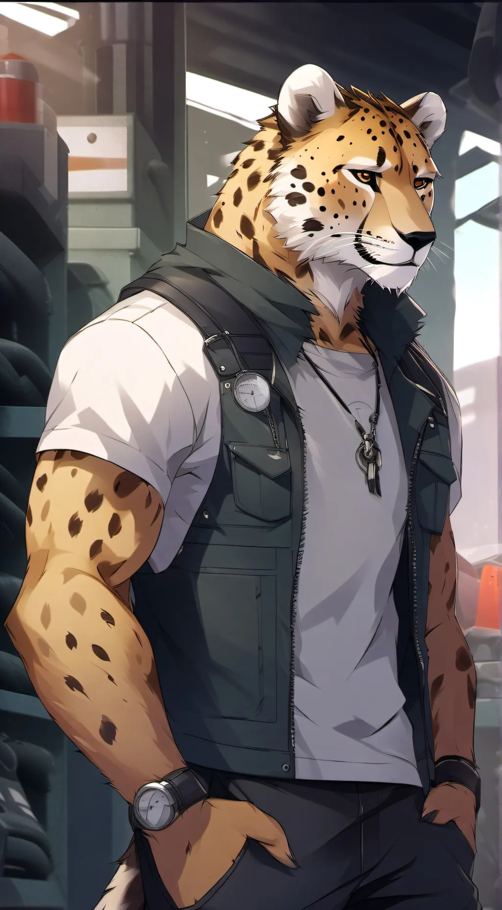 ai character: Mason background