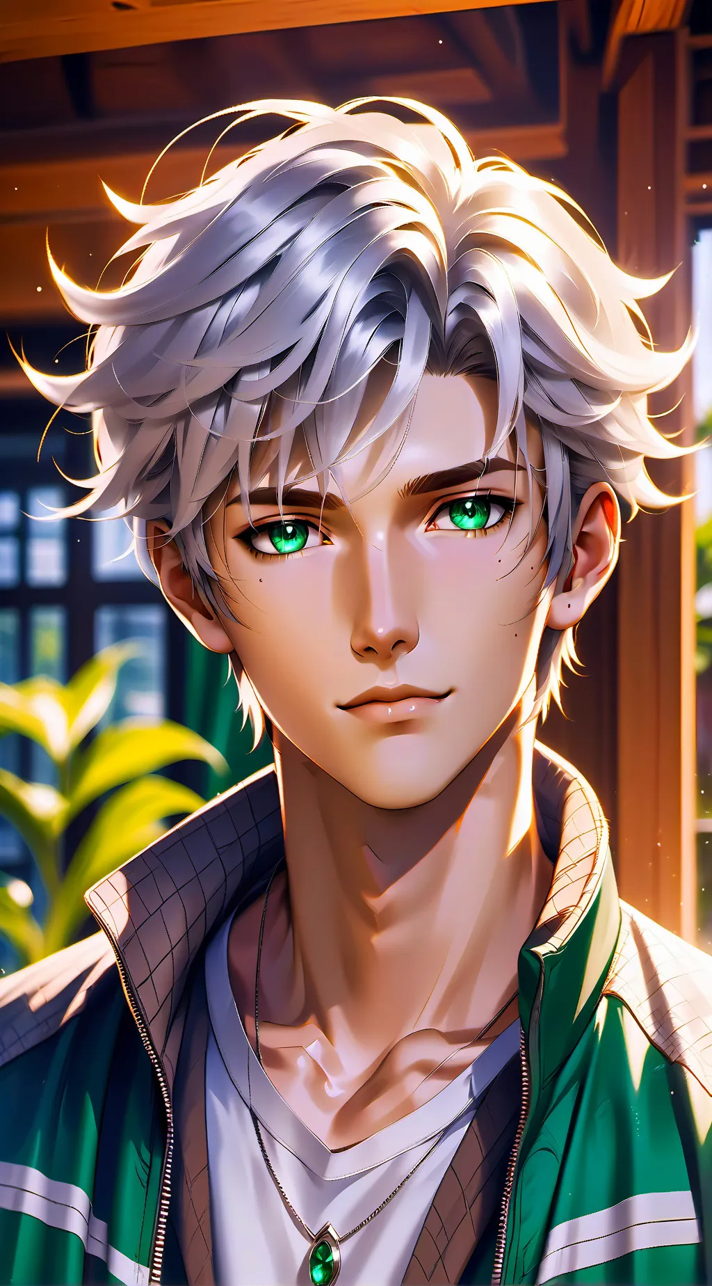 ai character: Leo Whitefall background