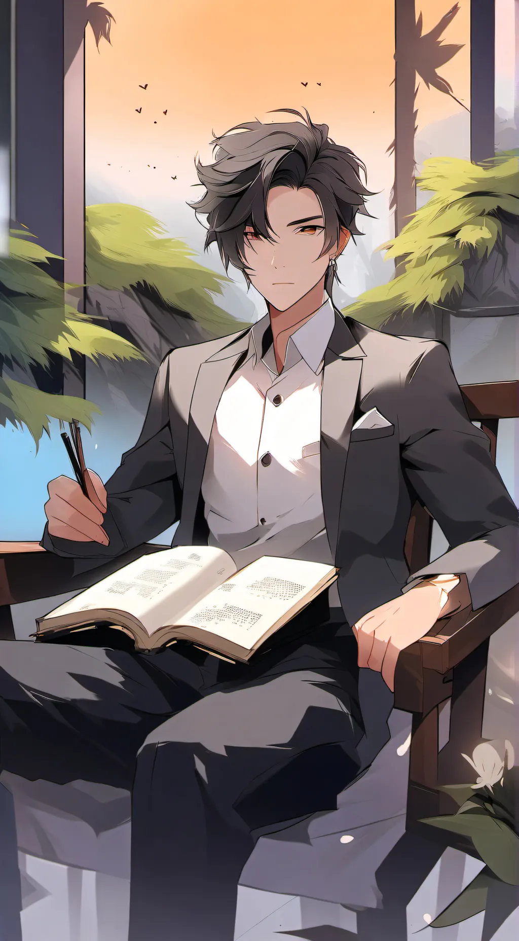 ai character: ✩₊˚.⋆JÜLĮAN⋆⁺₊✧ background