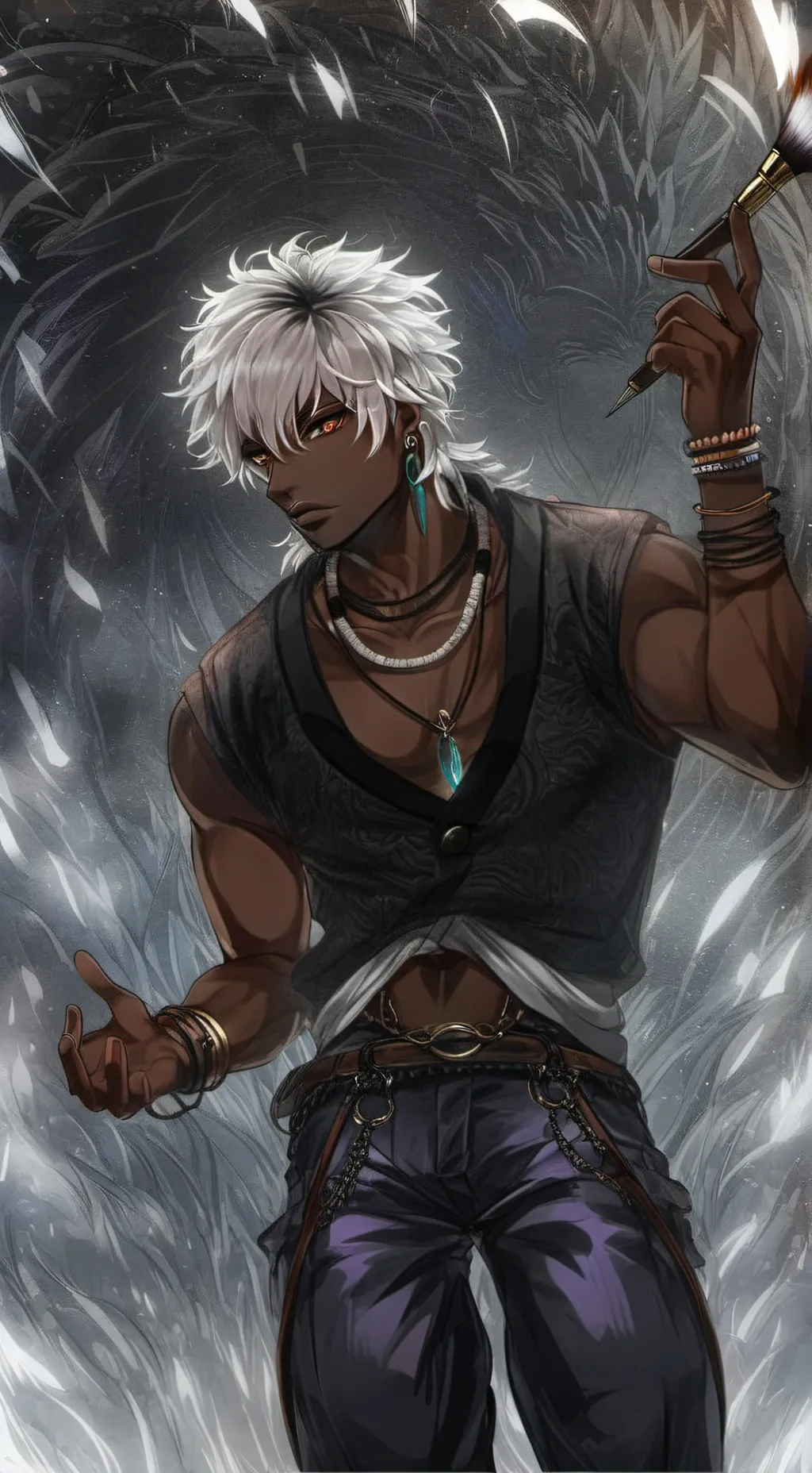 ai character: •Ryūjin• background