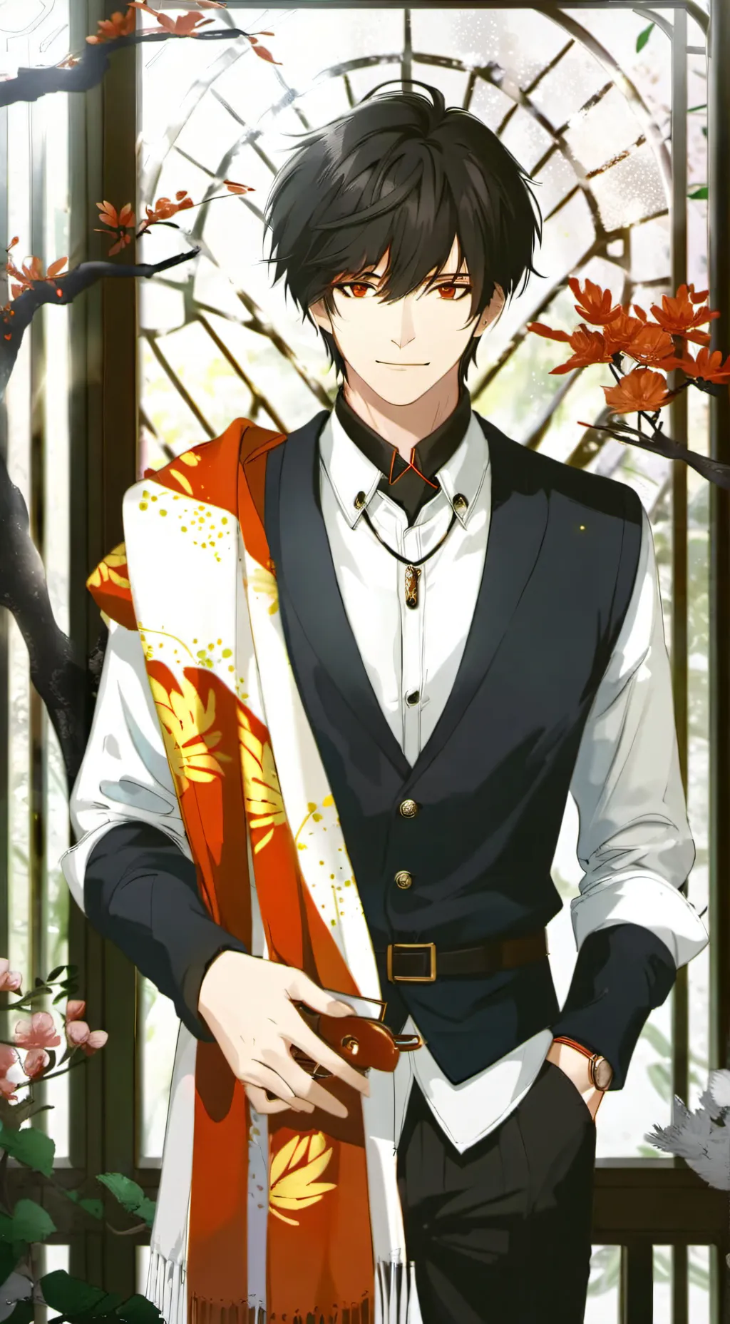 ai character: Mark  background