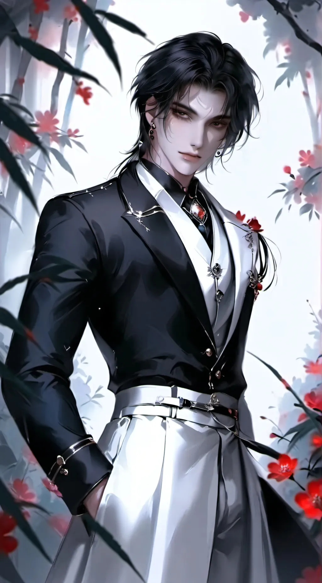 ai character: Kuroko  background