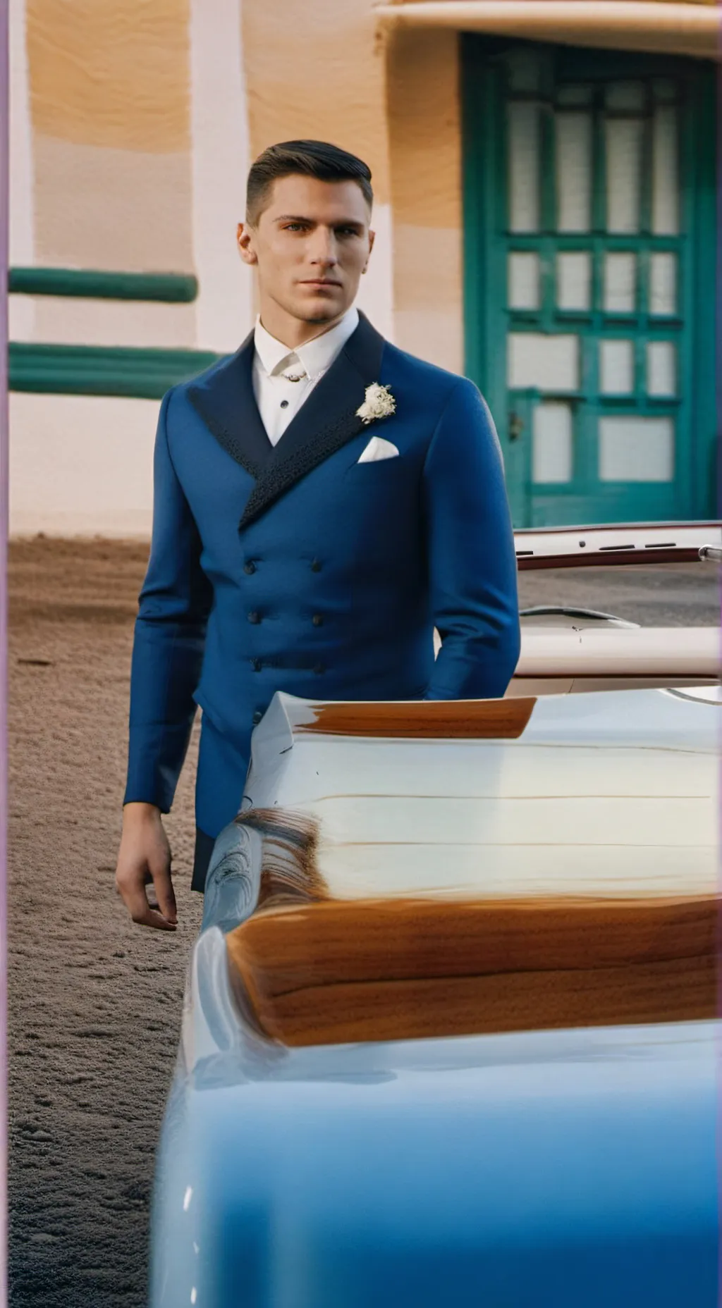 ai character: Gavi  background