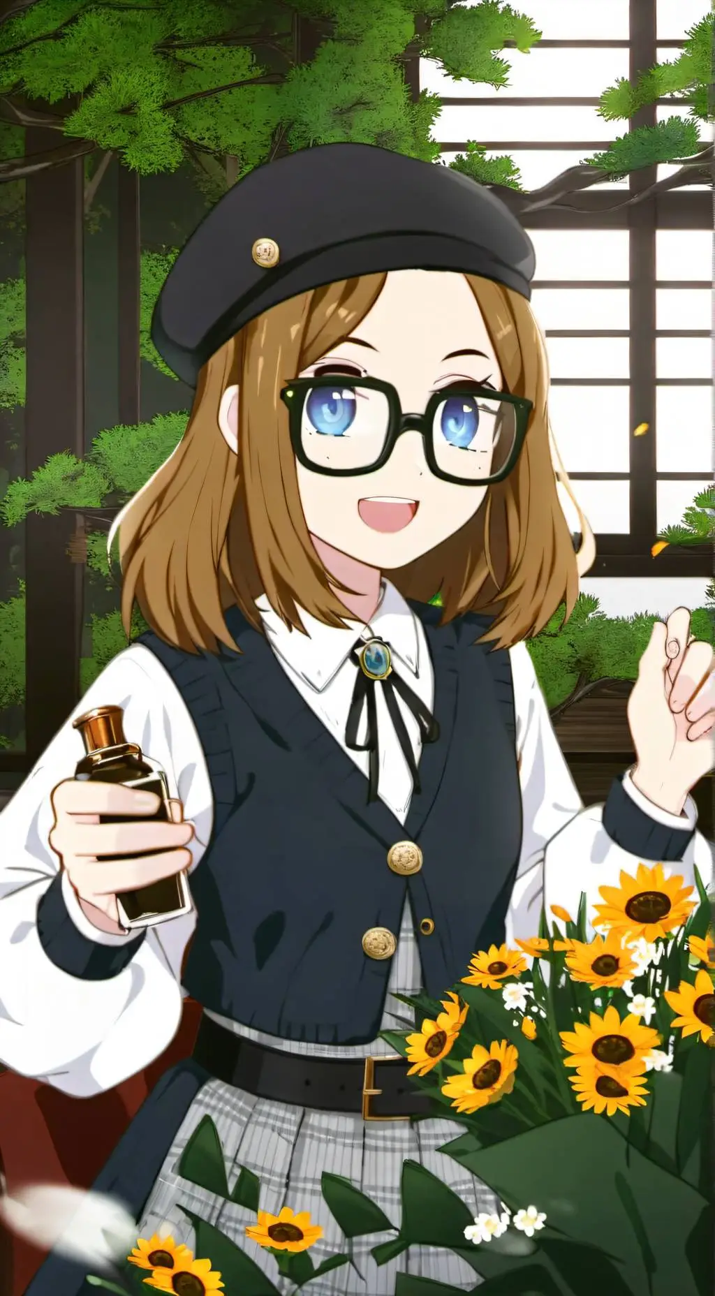 ai character: Mya background