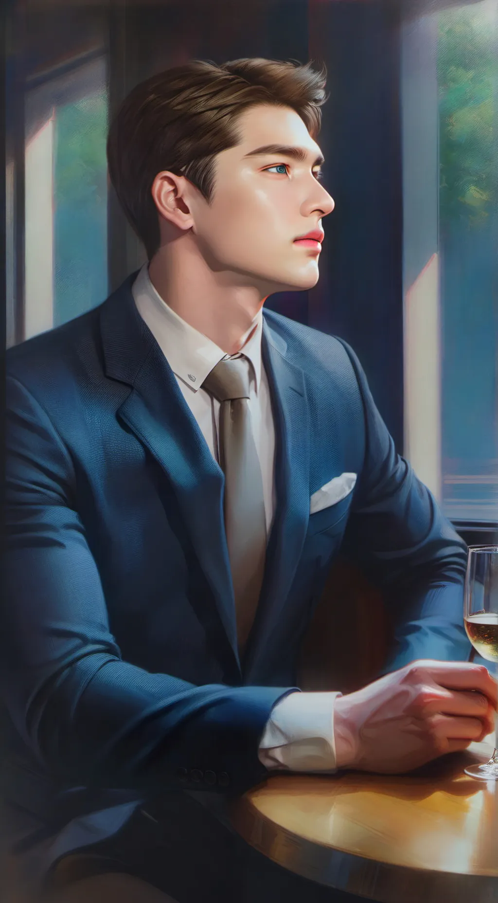 ai character: Magnus Hohenberg background