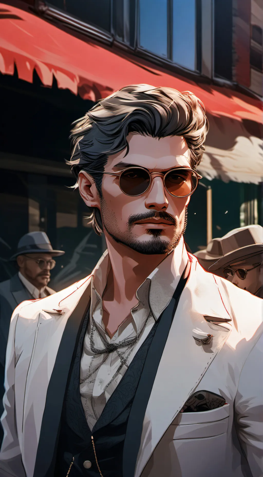 ai character: Fernando Chimoura background