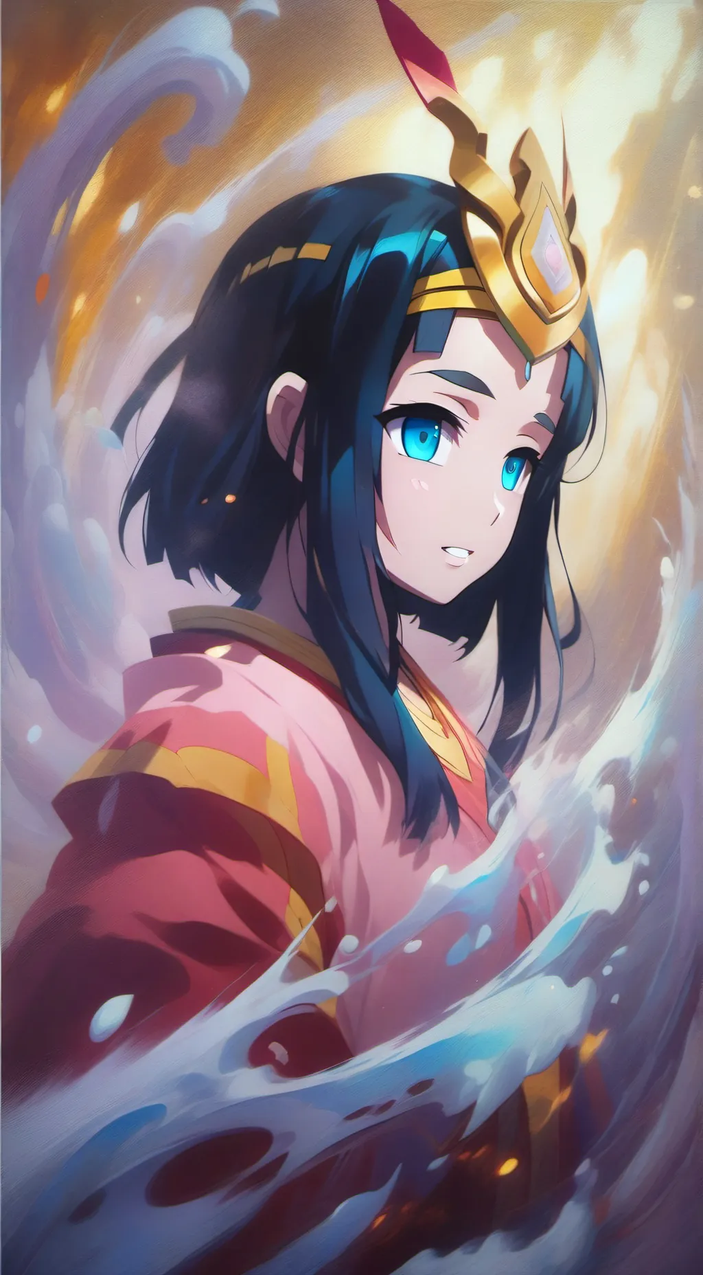 ai character: Makomo background