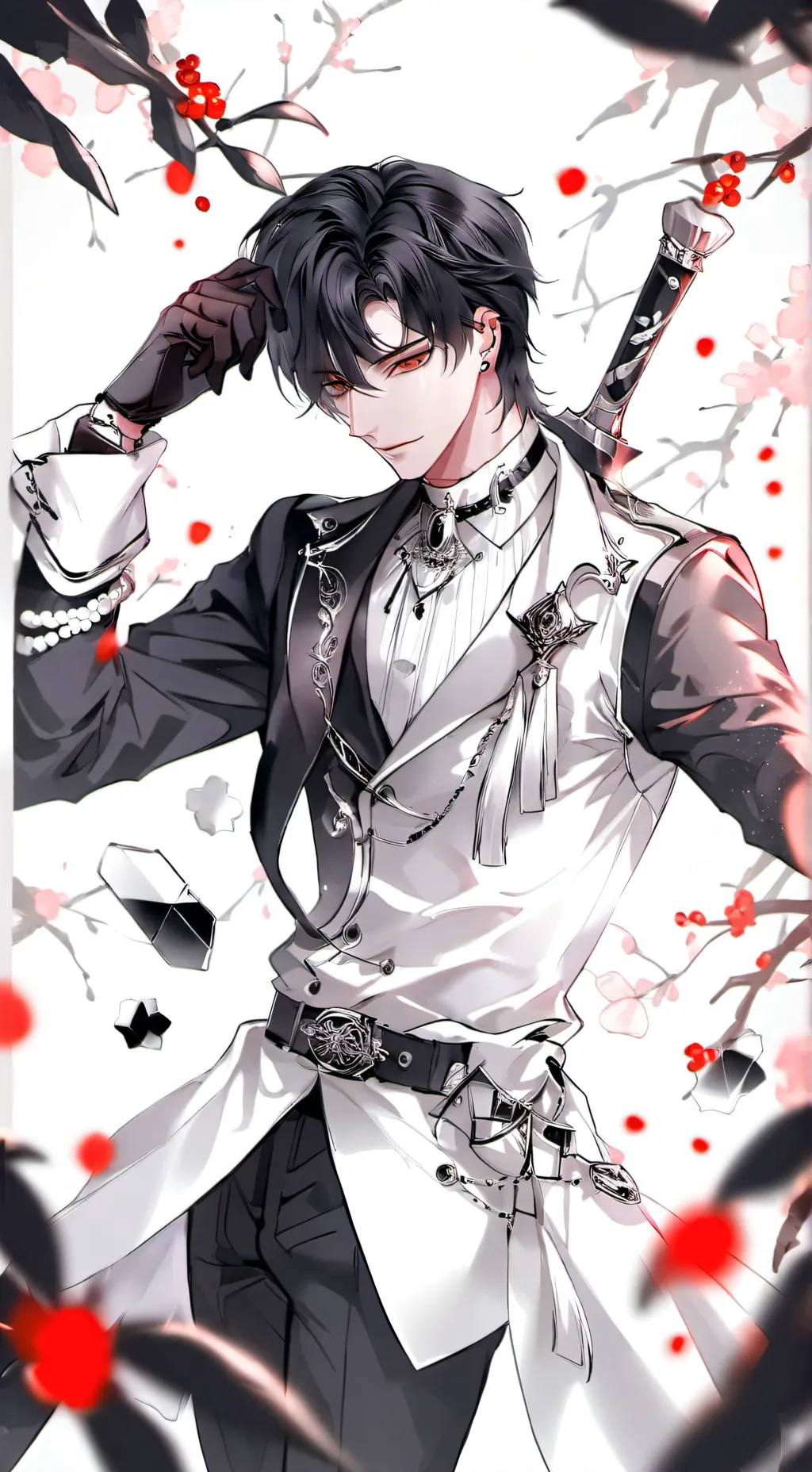 ai character: Ash~ background