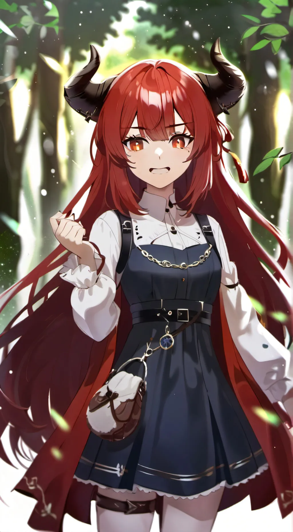 ai character: Rose background