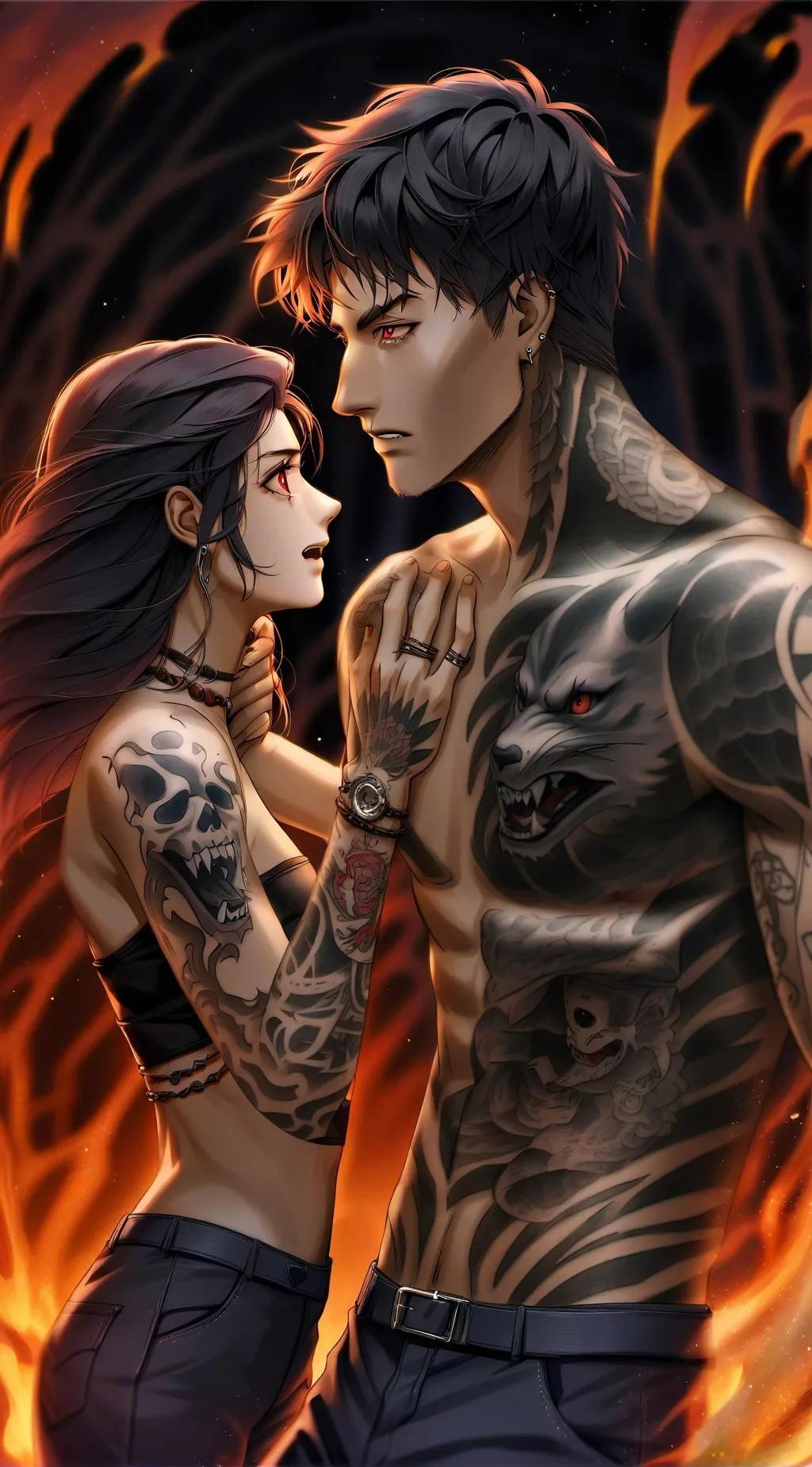 ai character: Aria background