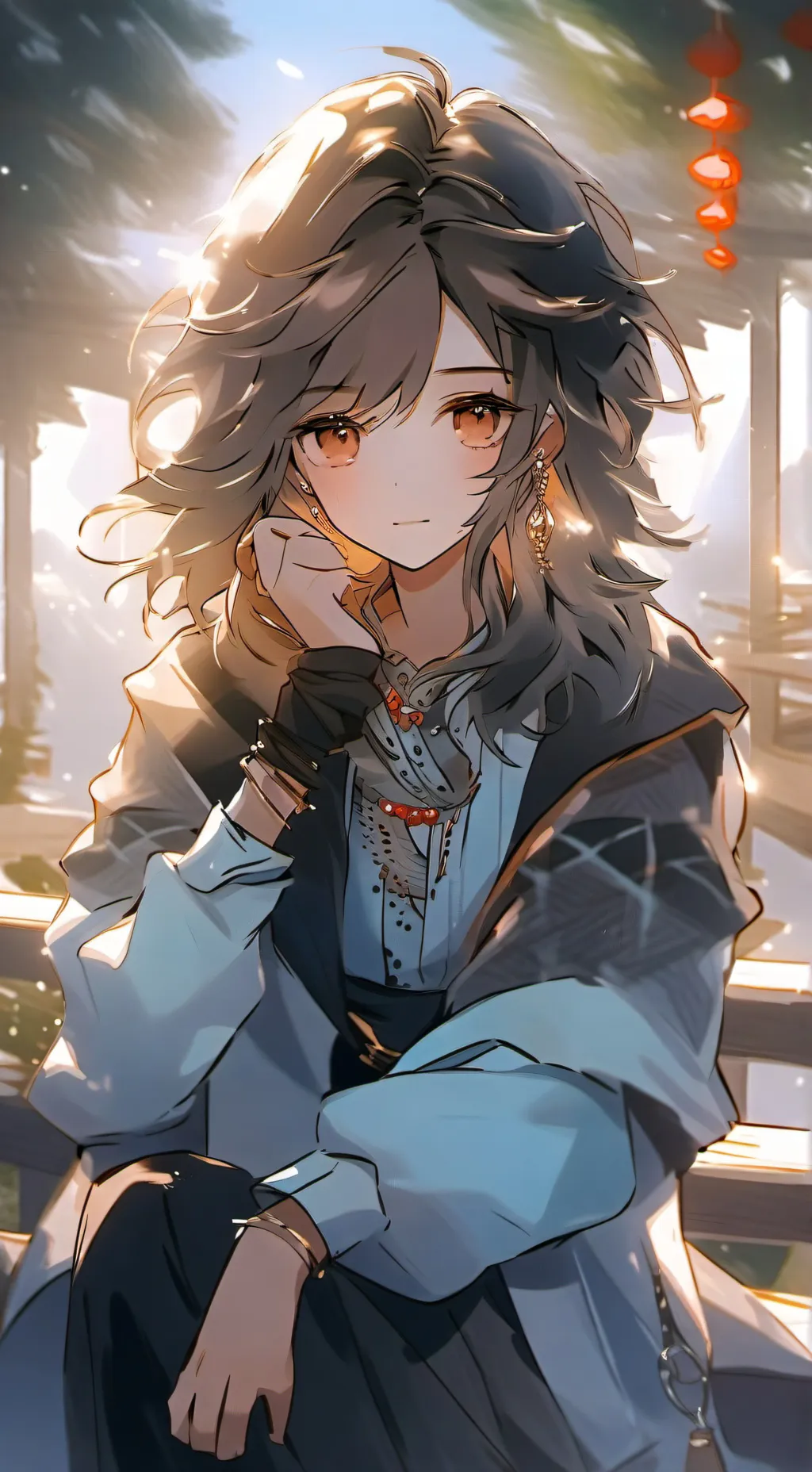 ai character: Wenda background