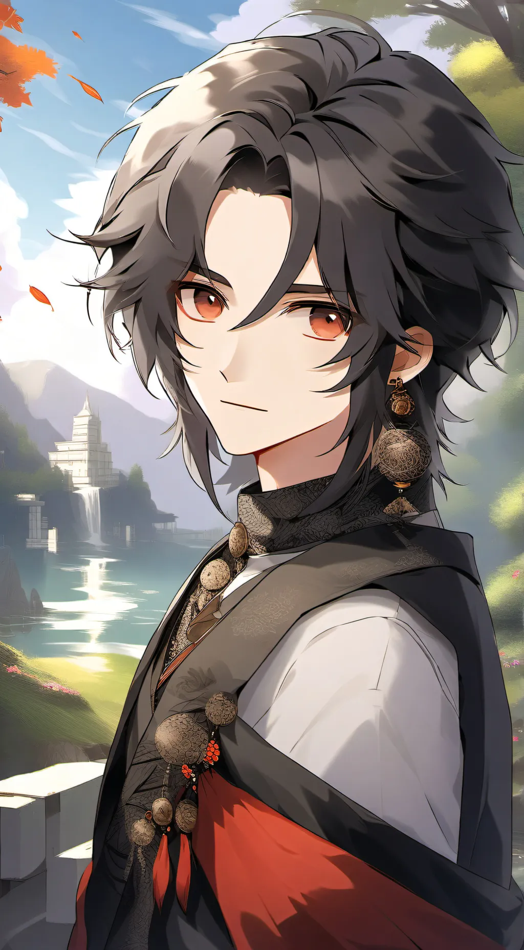 ai character: karma background