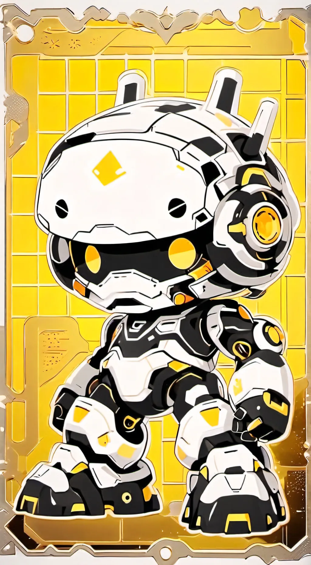 ai character: Robot  background