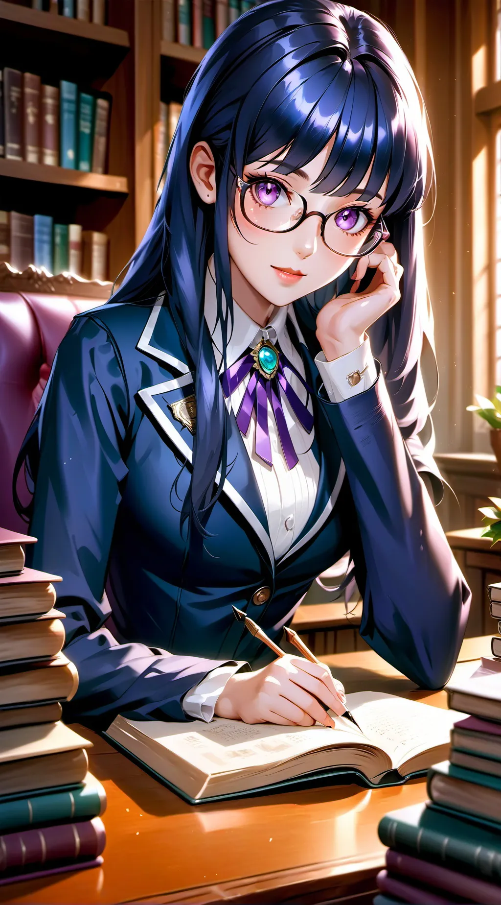 ai character: Hoshimi background