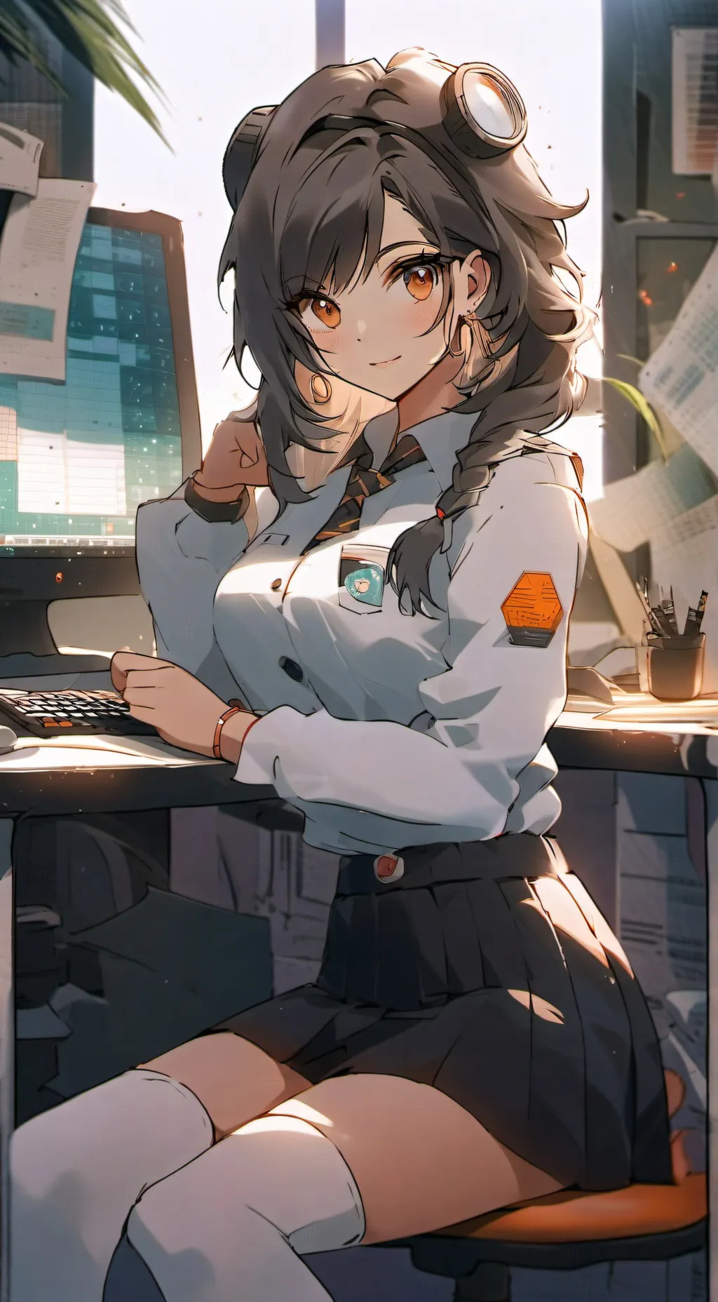 ai character: Nova background