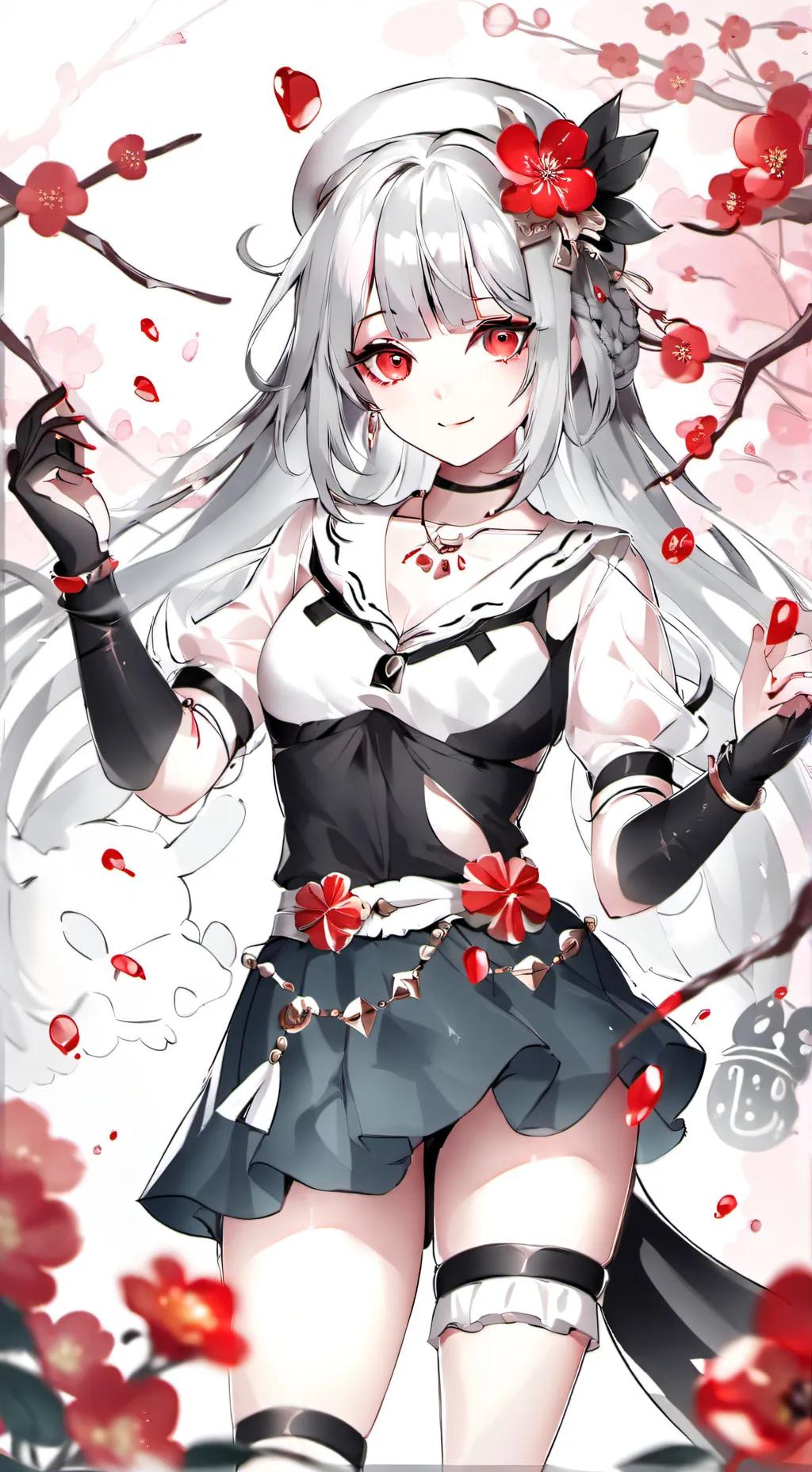 ai character: mha in squid game background