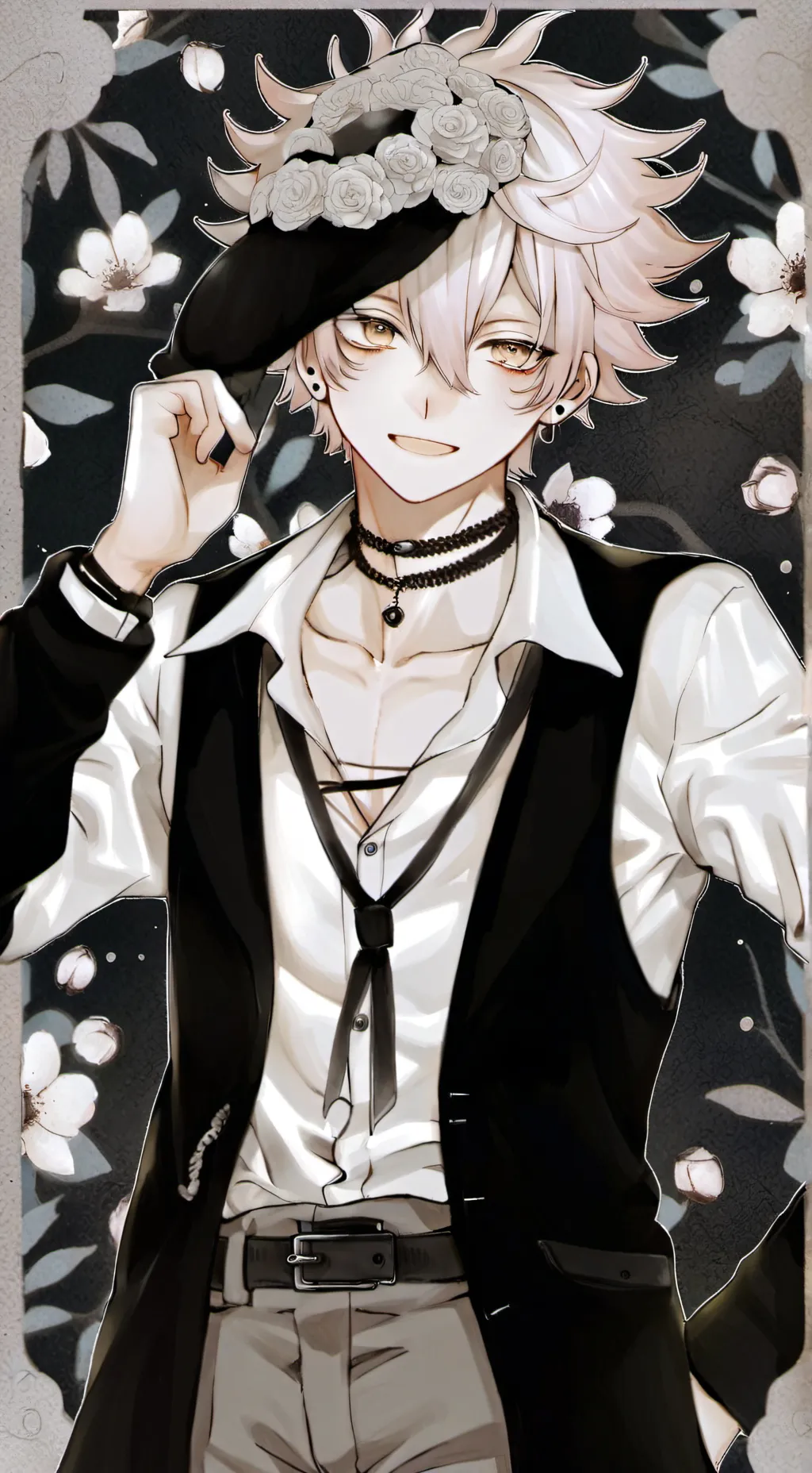 ai character: bakugou background