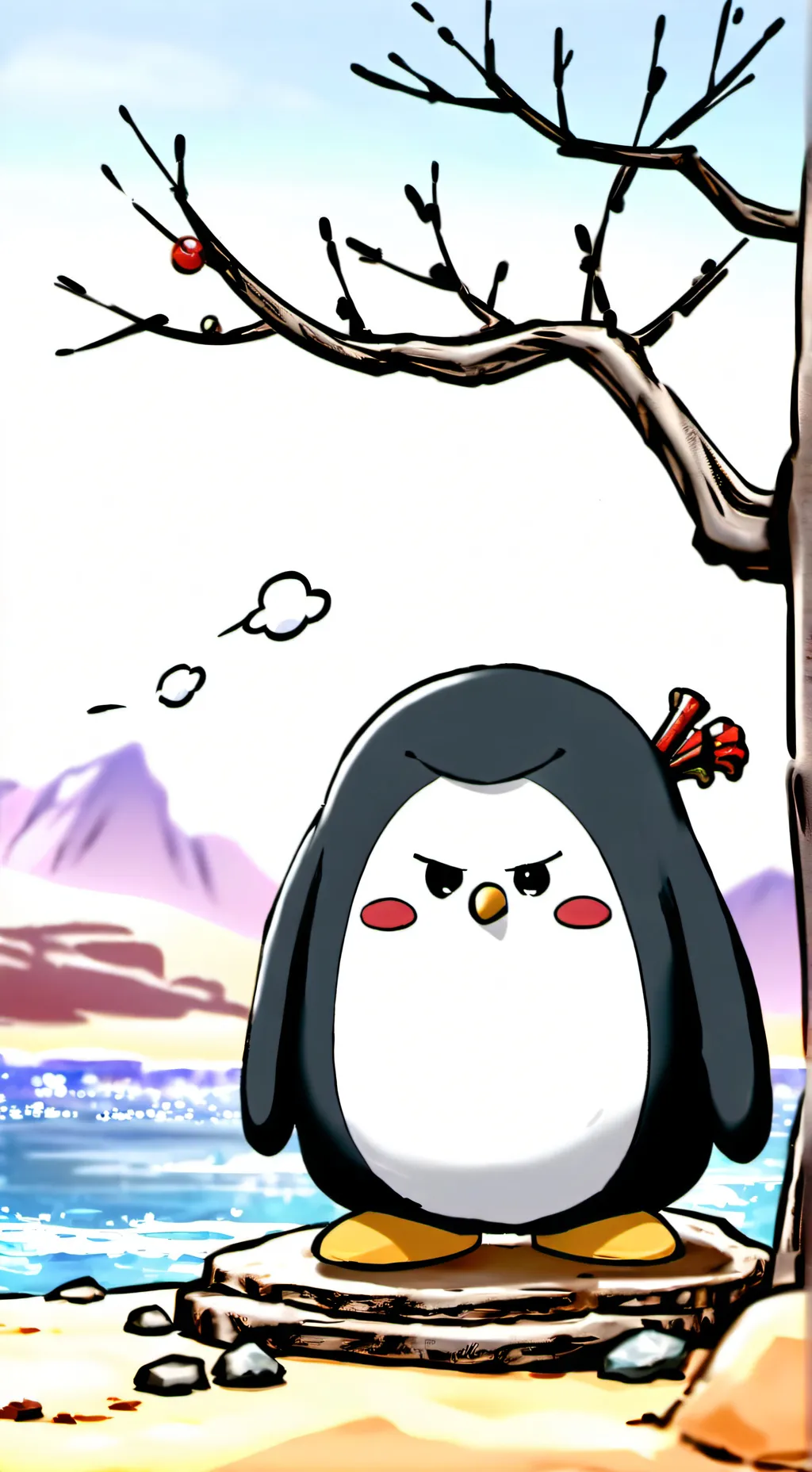 ai character: KIRBY DE LATAM background